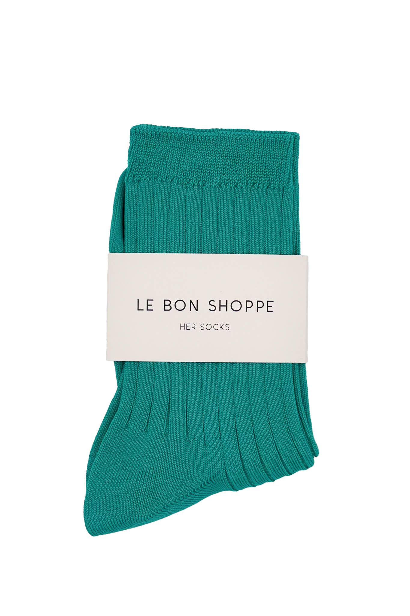 Her Socks - Mercerized Combed Cotton Rib: Fuchsia