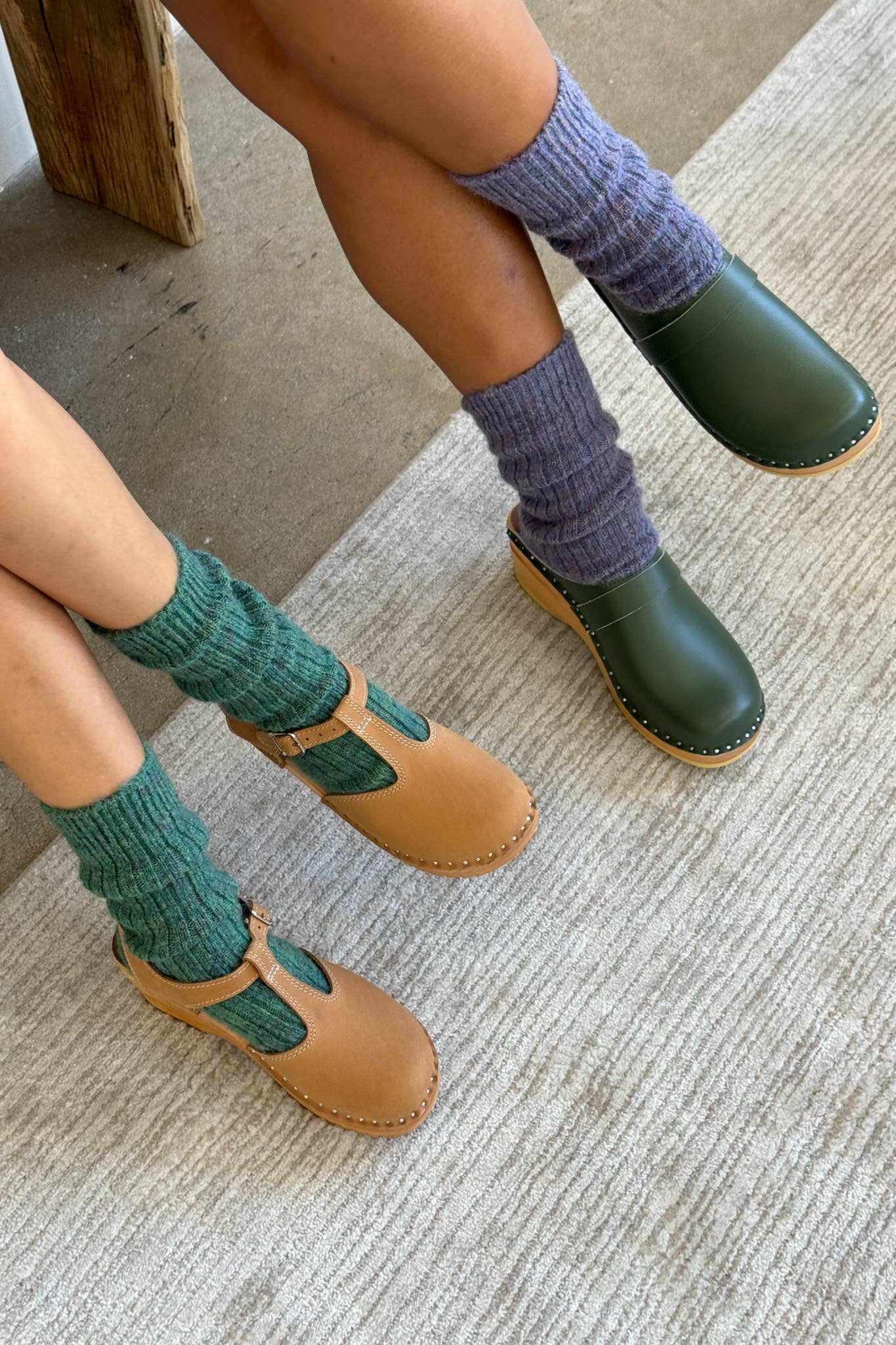 Margot Socks: Teddy Bear