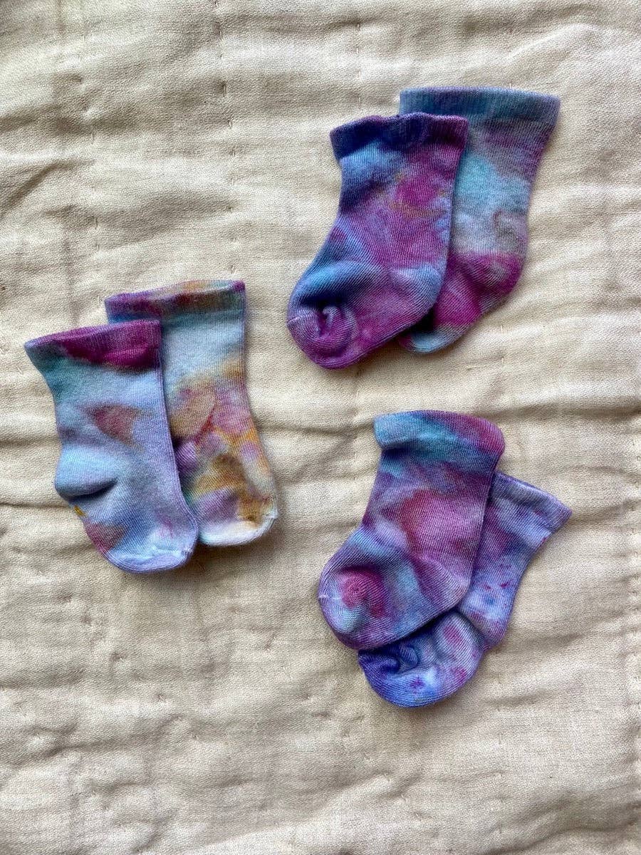 Bamboo Baby Socks / Twilight