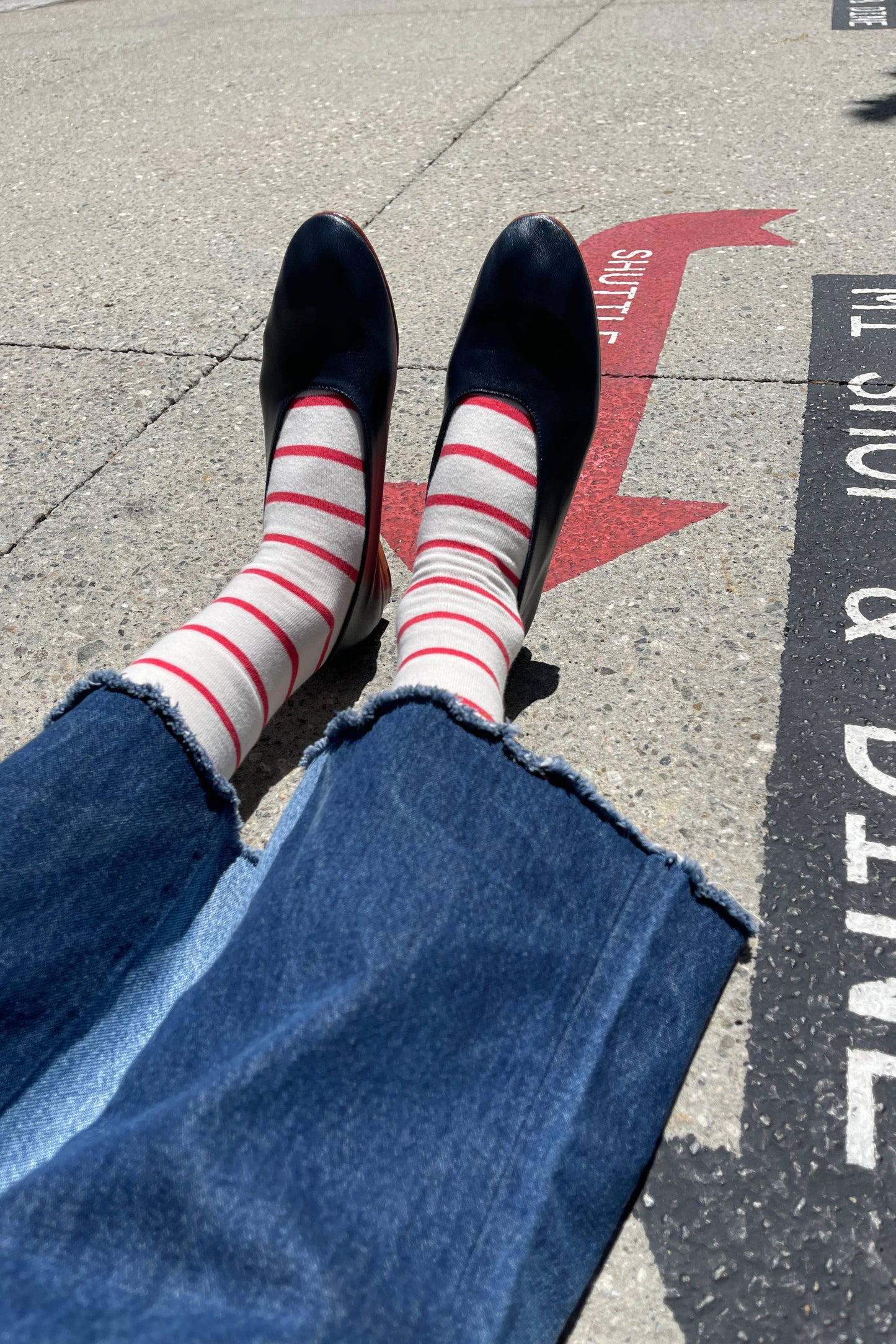 Wally Socks: Candy Cane - The Crowd Went Wild