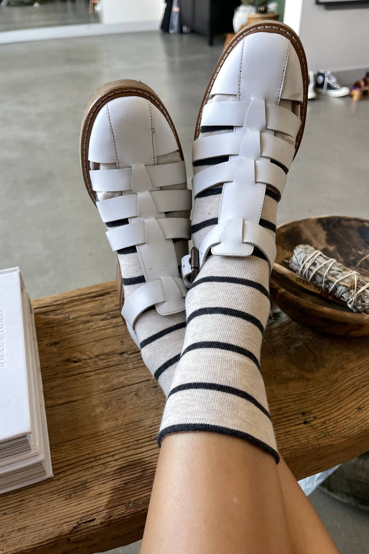 Wally Socks: Candy Cane - The Crowd Went Wild