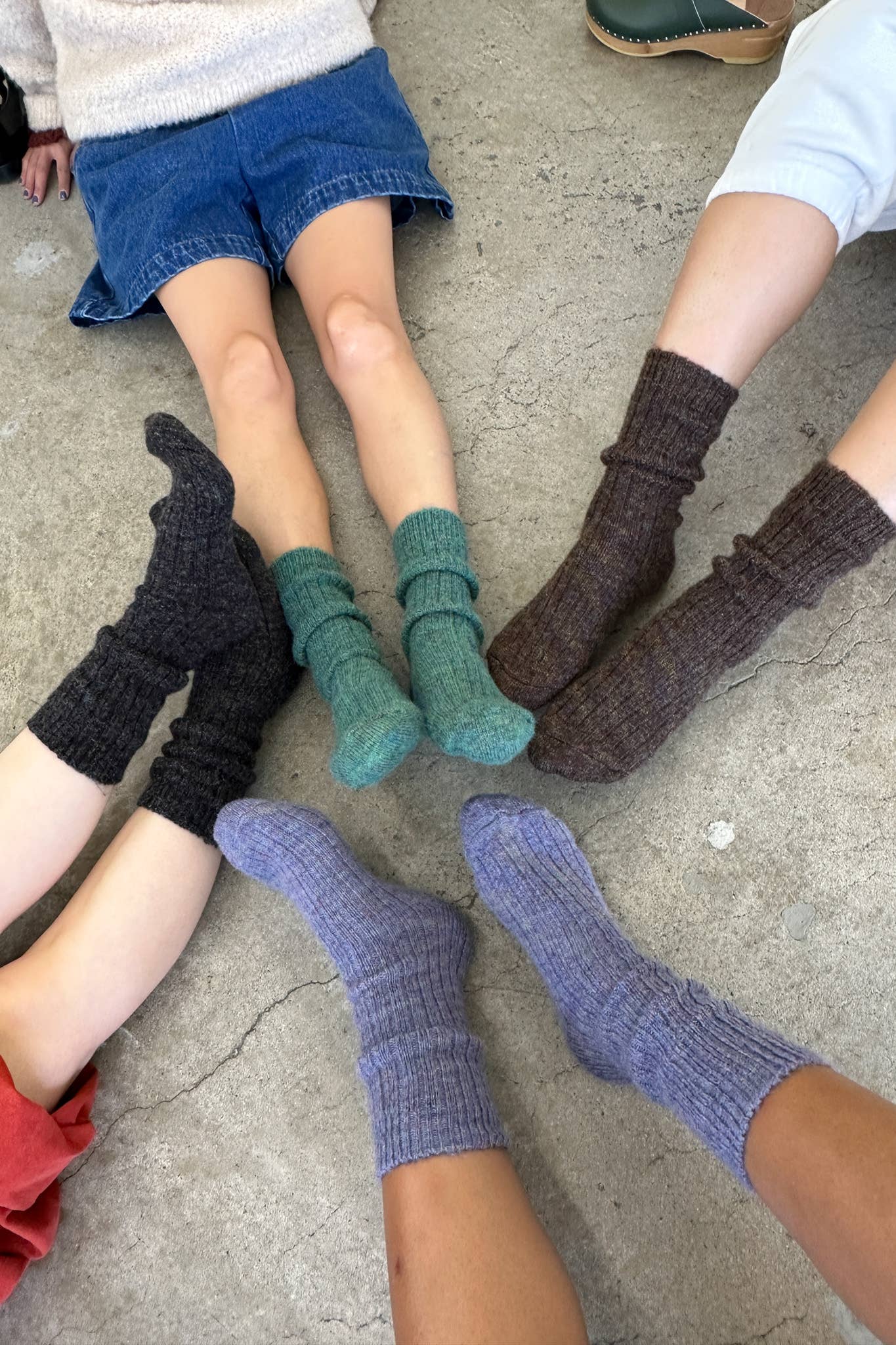 Margot Socks: Teddy Bear