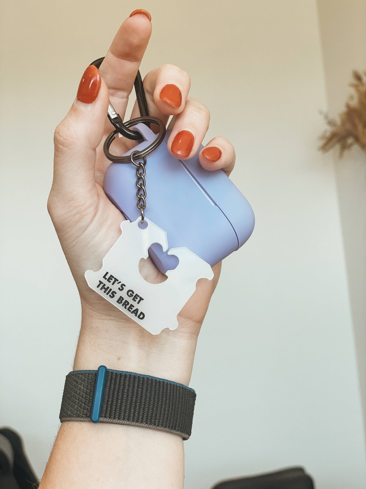 Let's Get This Bread Keychain