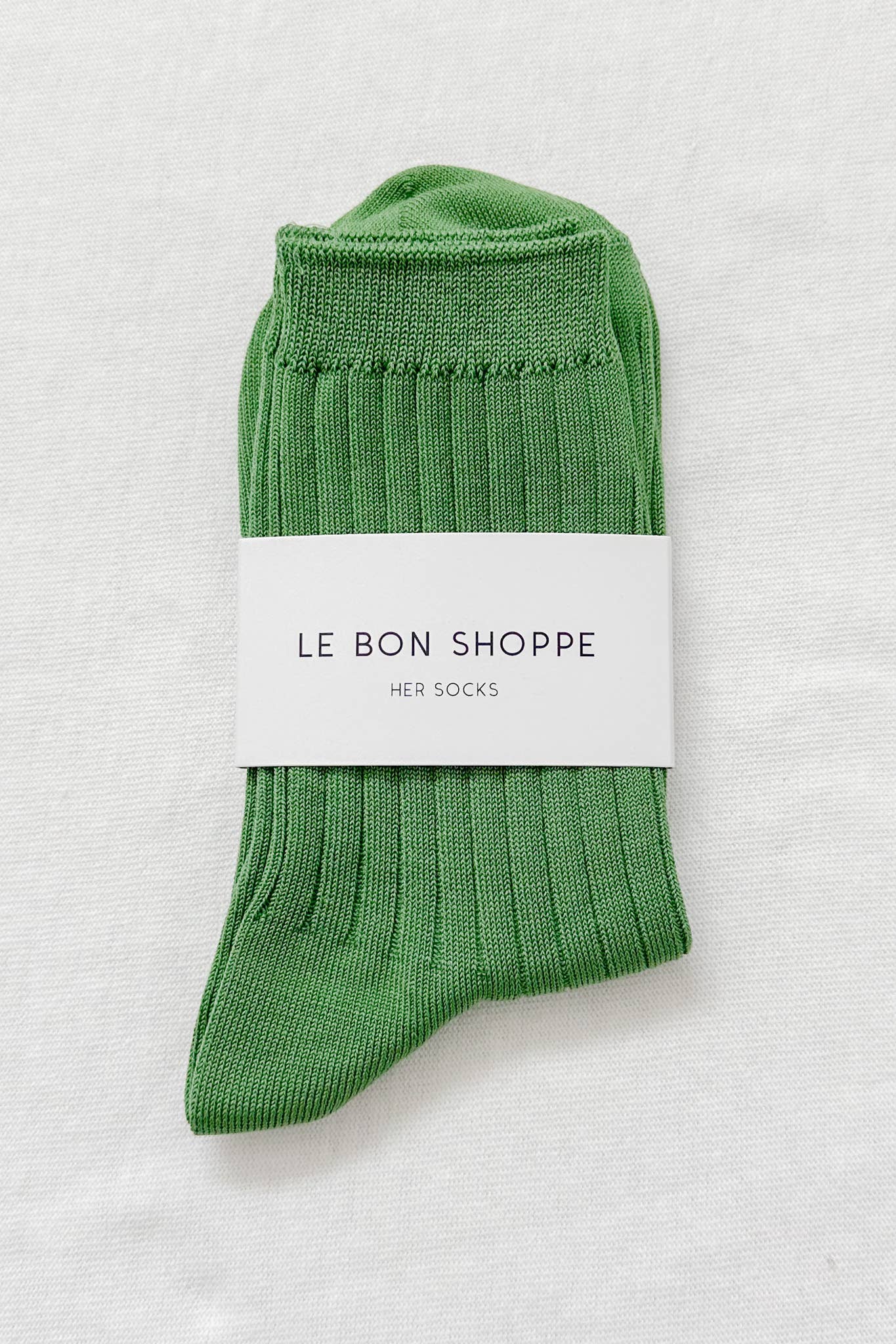 Her Socks - Mercerized Combed Cotton Rib: Fuchsia