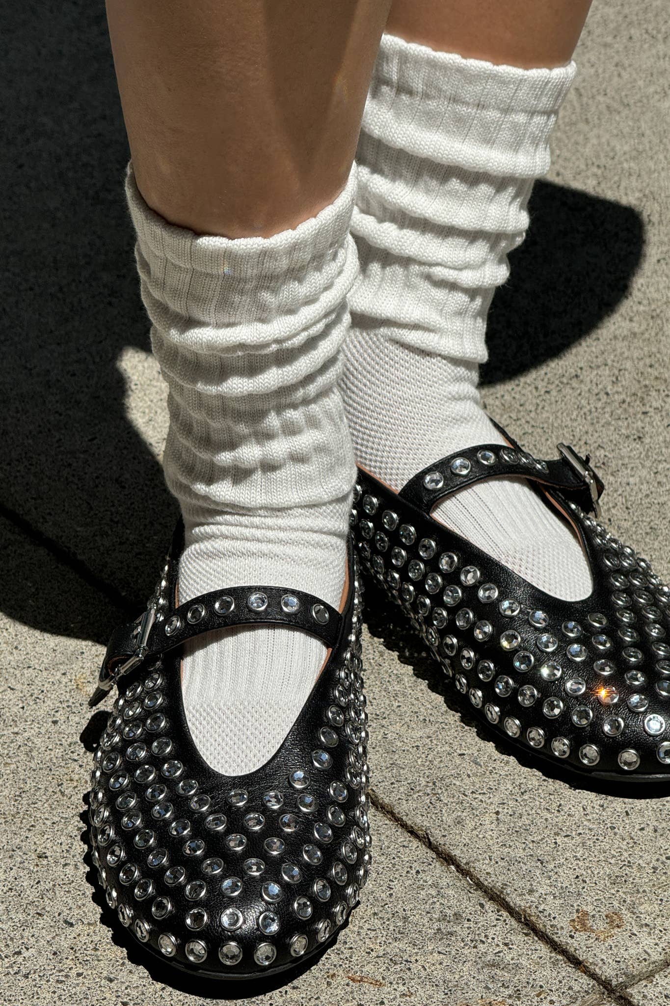 Ballet Socks: Black