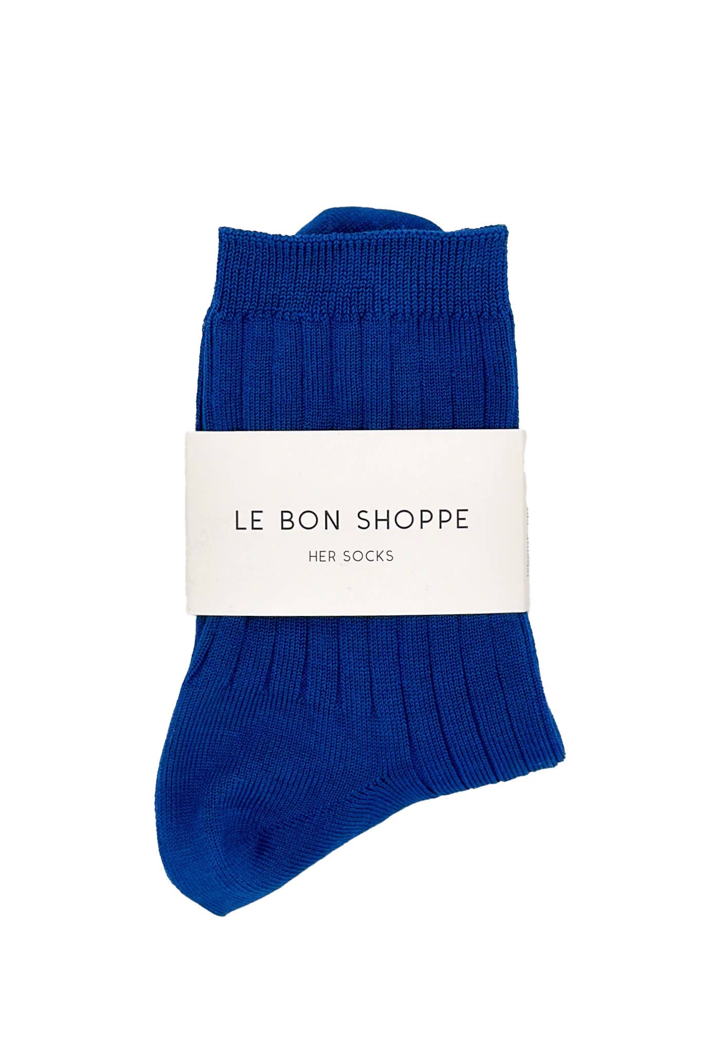 Her Socks - Mercerized Combed Cotton Rib: Fuchsia