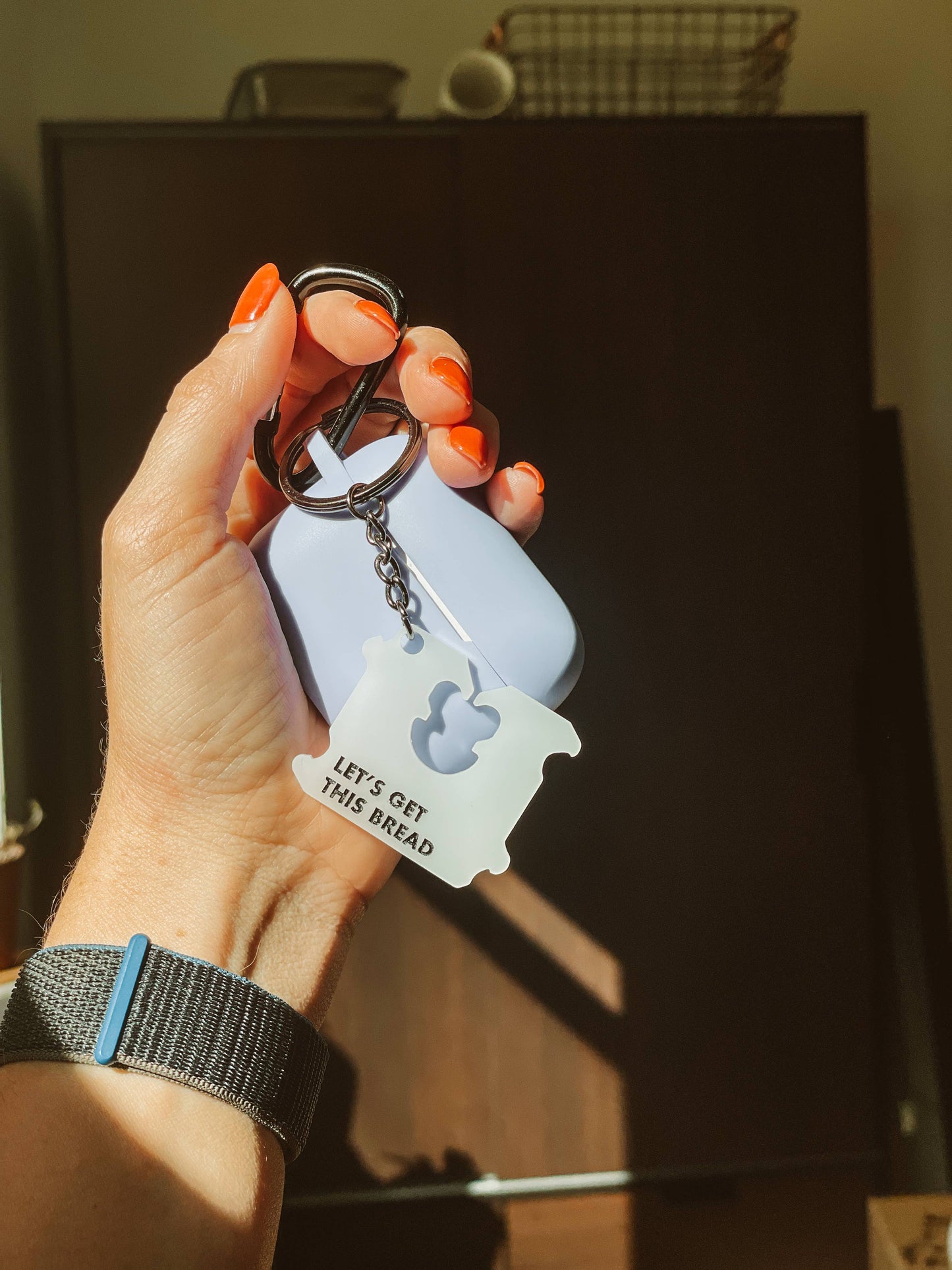 Let's Get This Bread Keychain