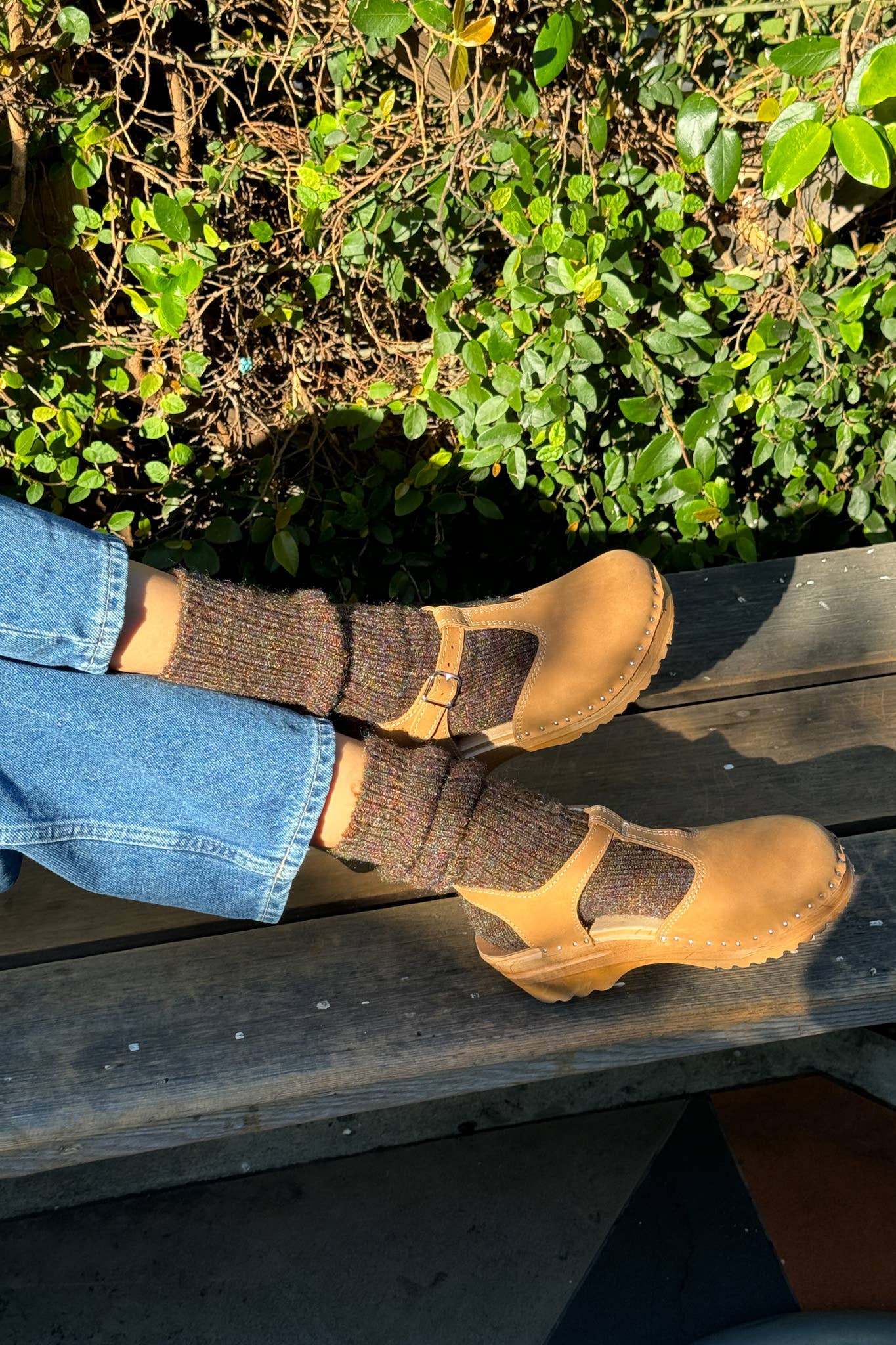 Margot Socks: Teddy Bear