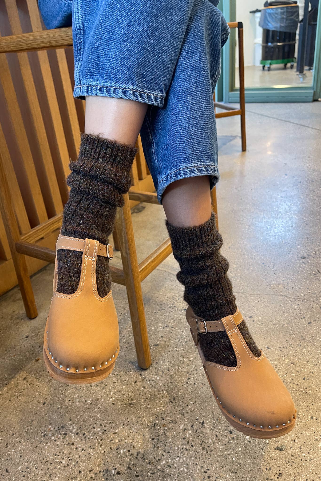 Margot Socks: Teddy Bear