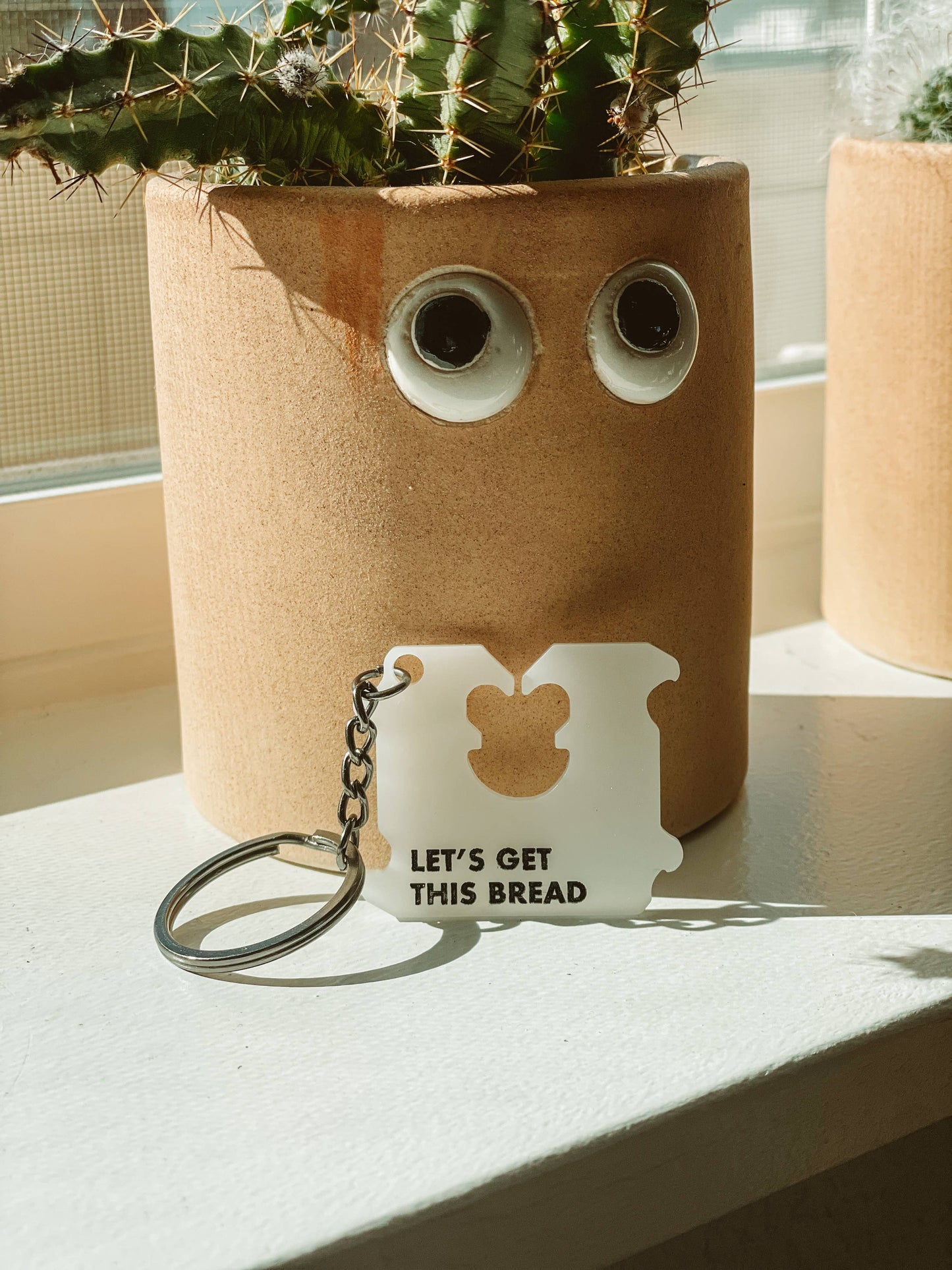 Let's Get This Bread Keychain