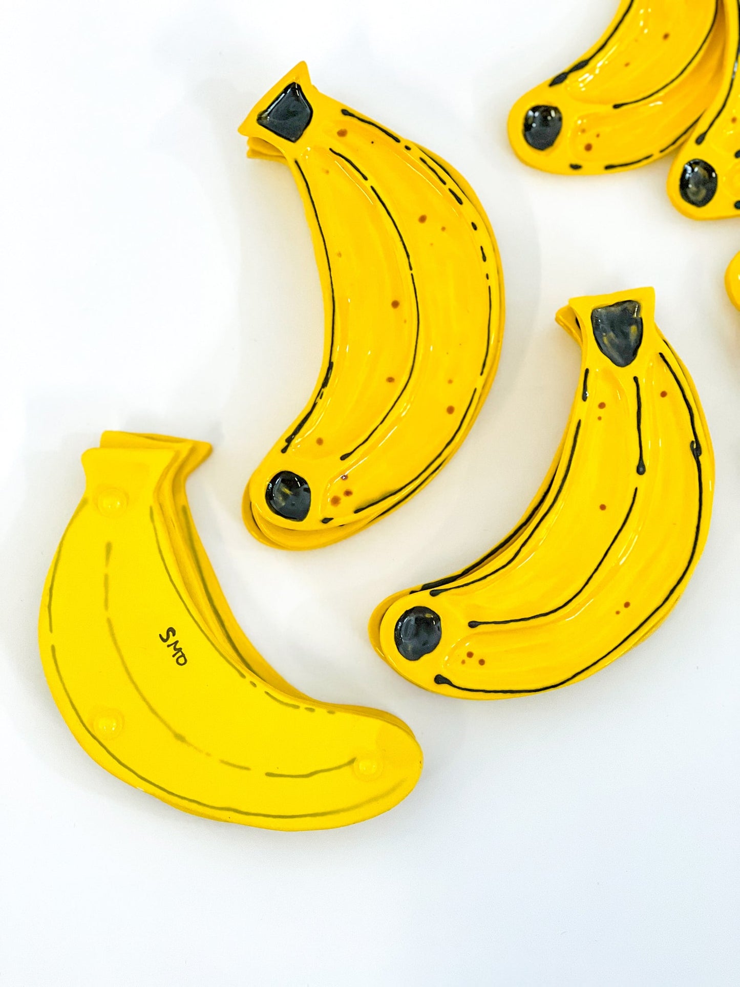 Ceramic Banana Trinket Dish - The Crowd Went Wild