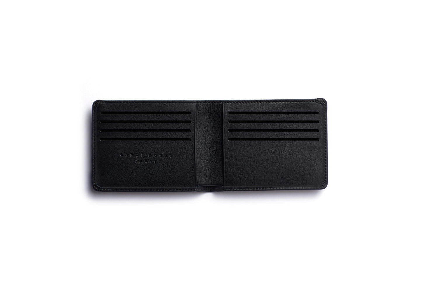 Black Minimalist Wallet - The Crowd Went Wild