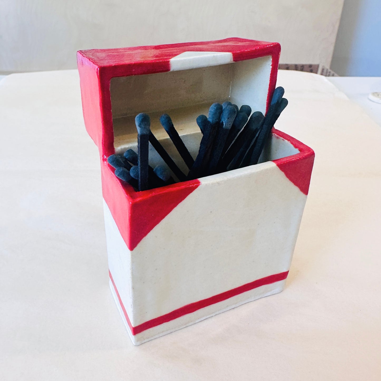Cig Box Matchstick Holder - The Crowd Went Wild