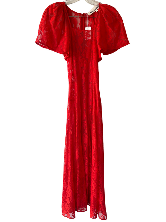 Mr. Larkin Lace Lexi Dress, Poppy Red, S