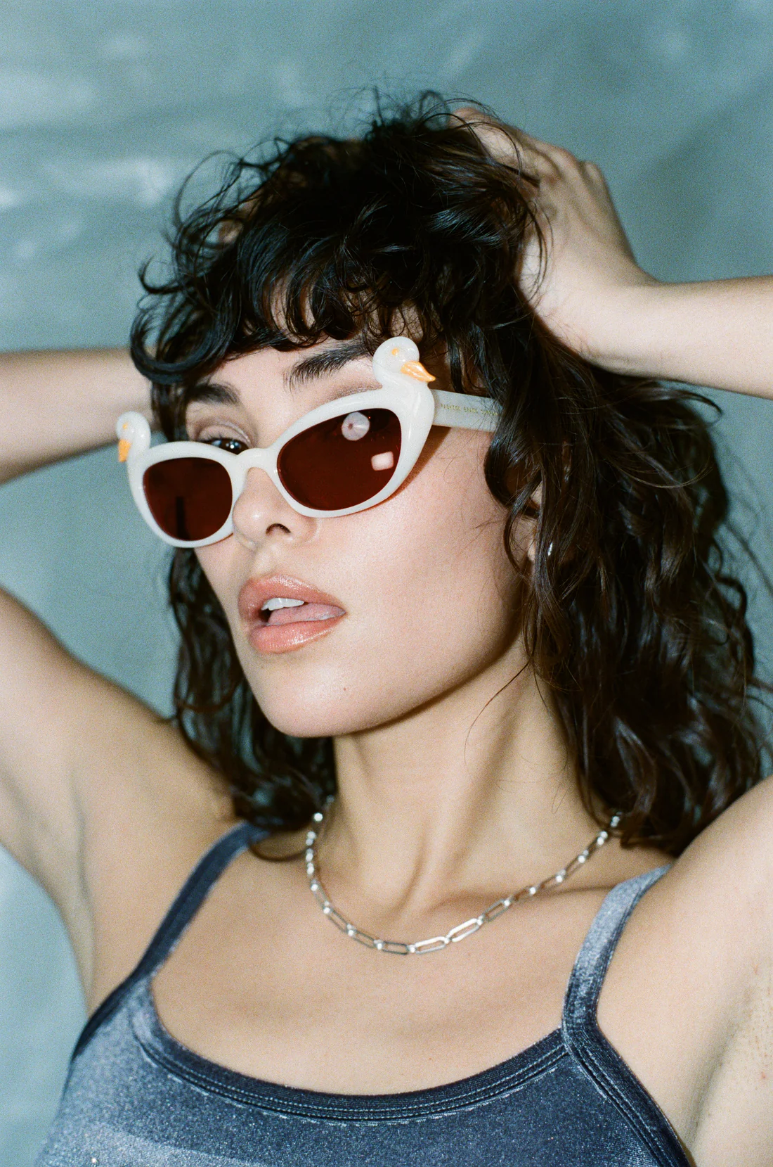 Swan Sunglasses - The Crowd Went Wild