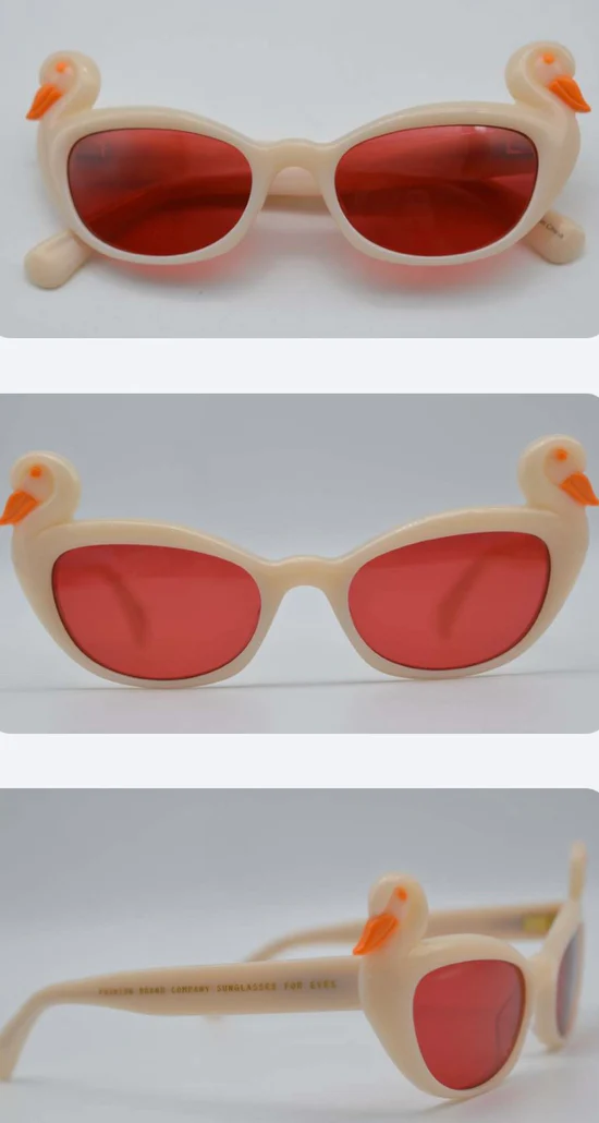 Swan Sunglasses - The Crowd Went Wild