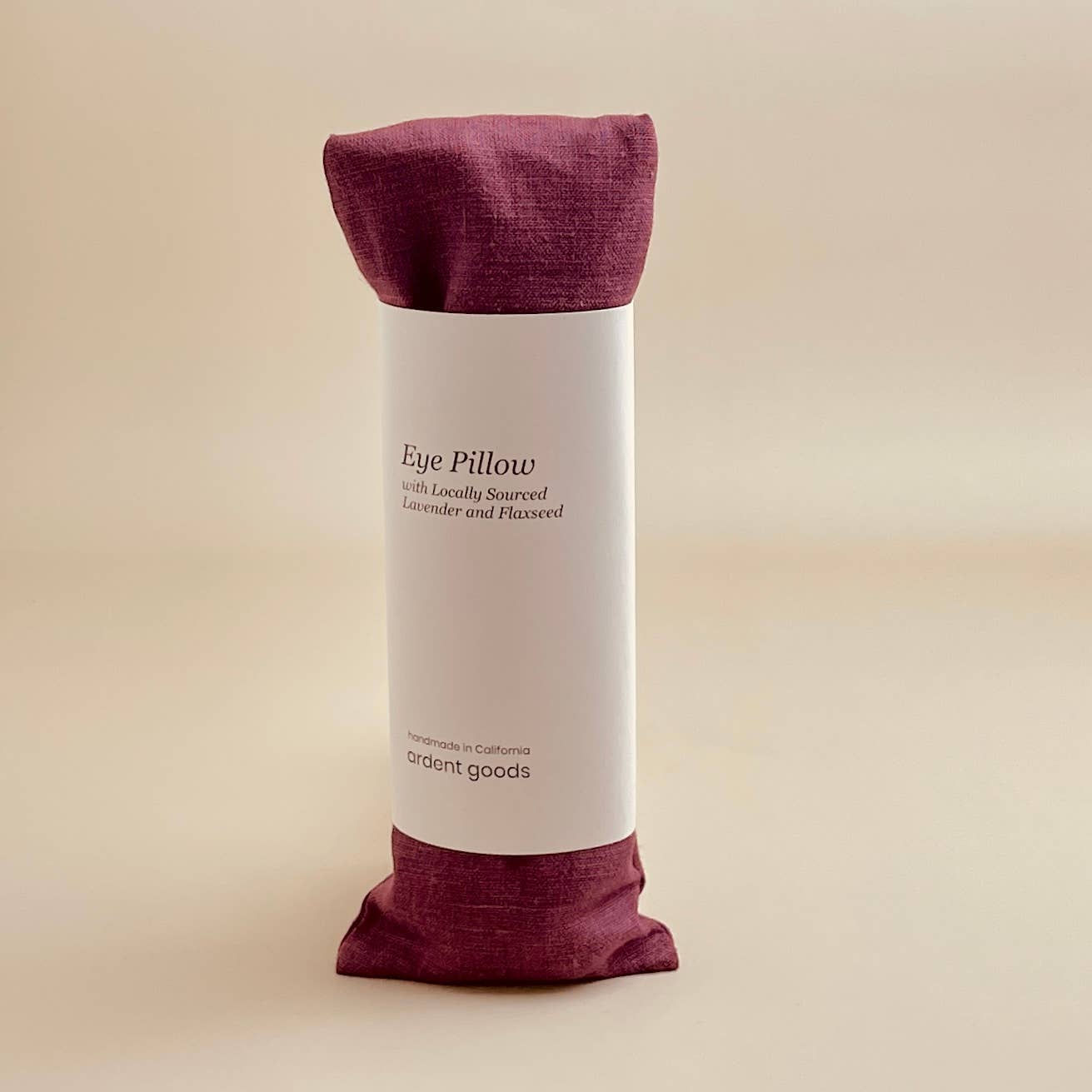 Holiday Colors Spa Eye Pillow with Slipcover - The Crowd Went Wild