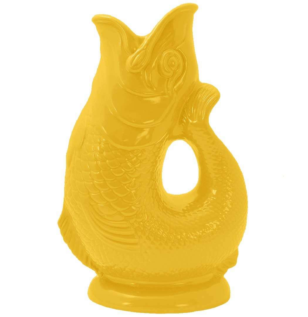 Yellow Gluggle Jug - The Crowd Went Wild