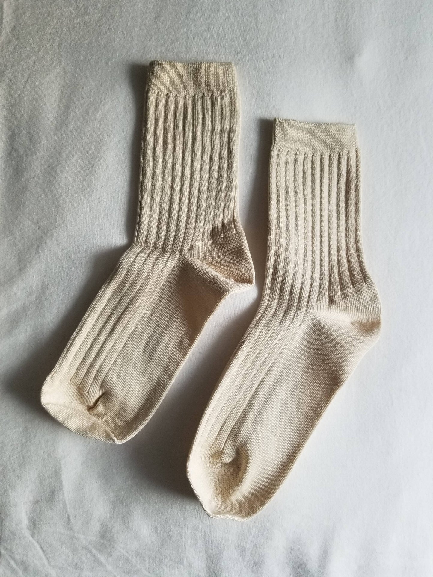 Her Socks - Mercerized Combed Cotton Rib - The Crowd Went Wild