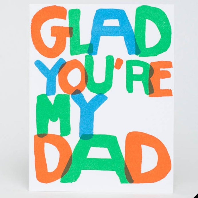 EGG PRESS -- Glad You're My Dad - The Crowd Went Wild