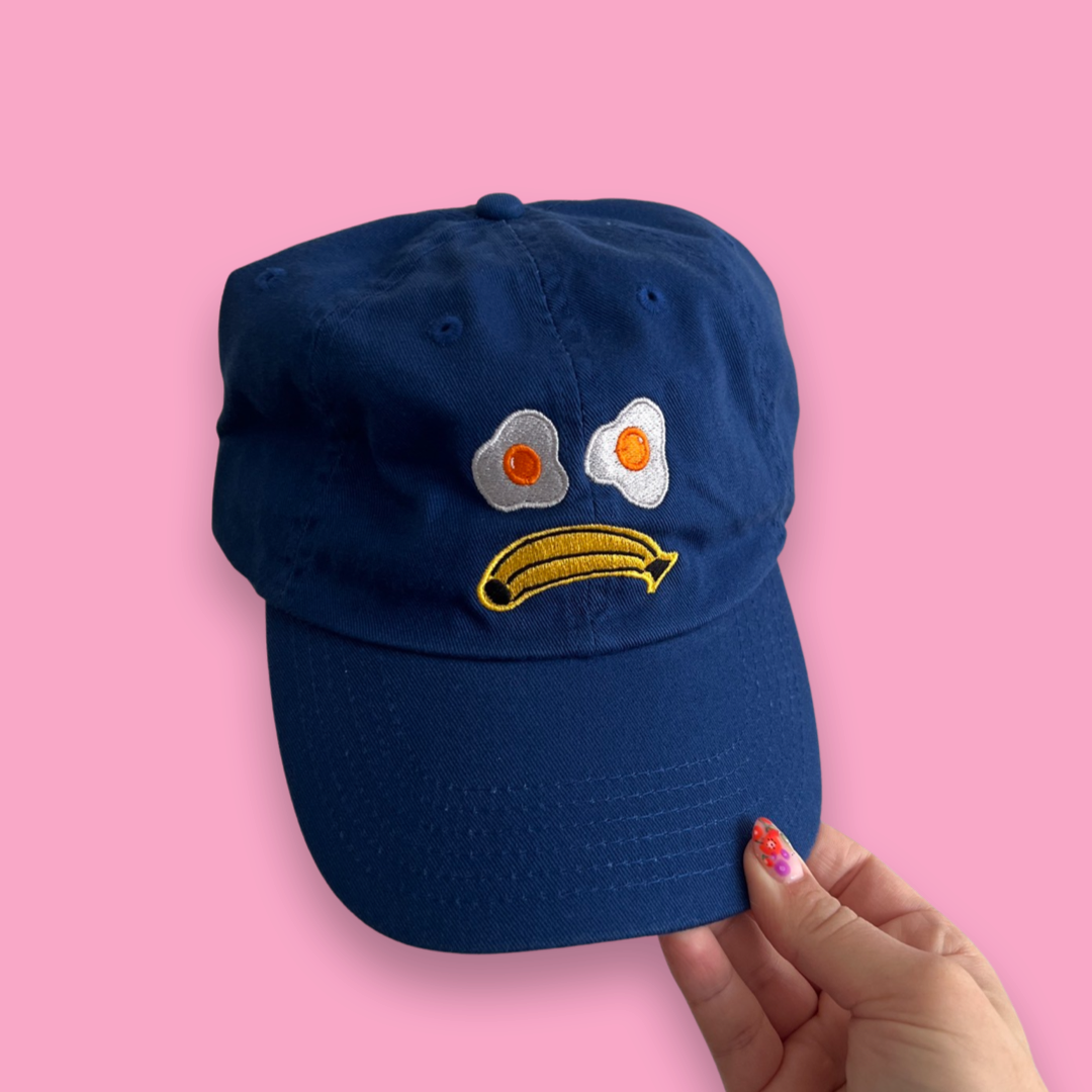 Sad Egg Face Hat - The Crowd Went Wild