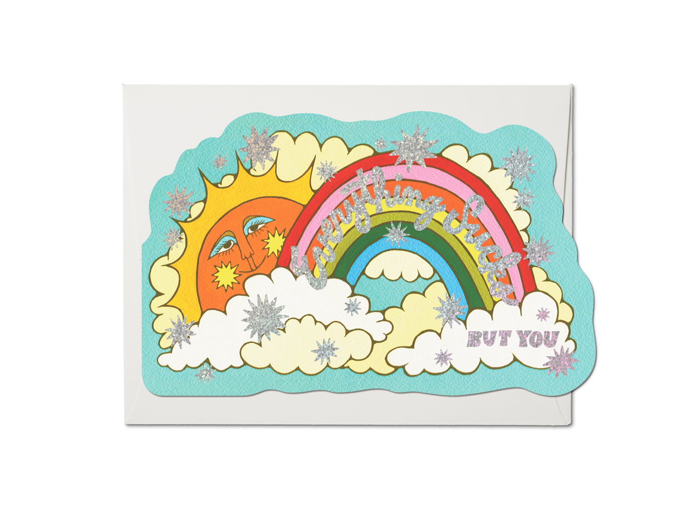 Everything Sucks love greeting card - The Crowd Went Wild