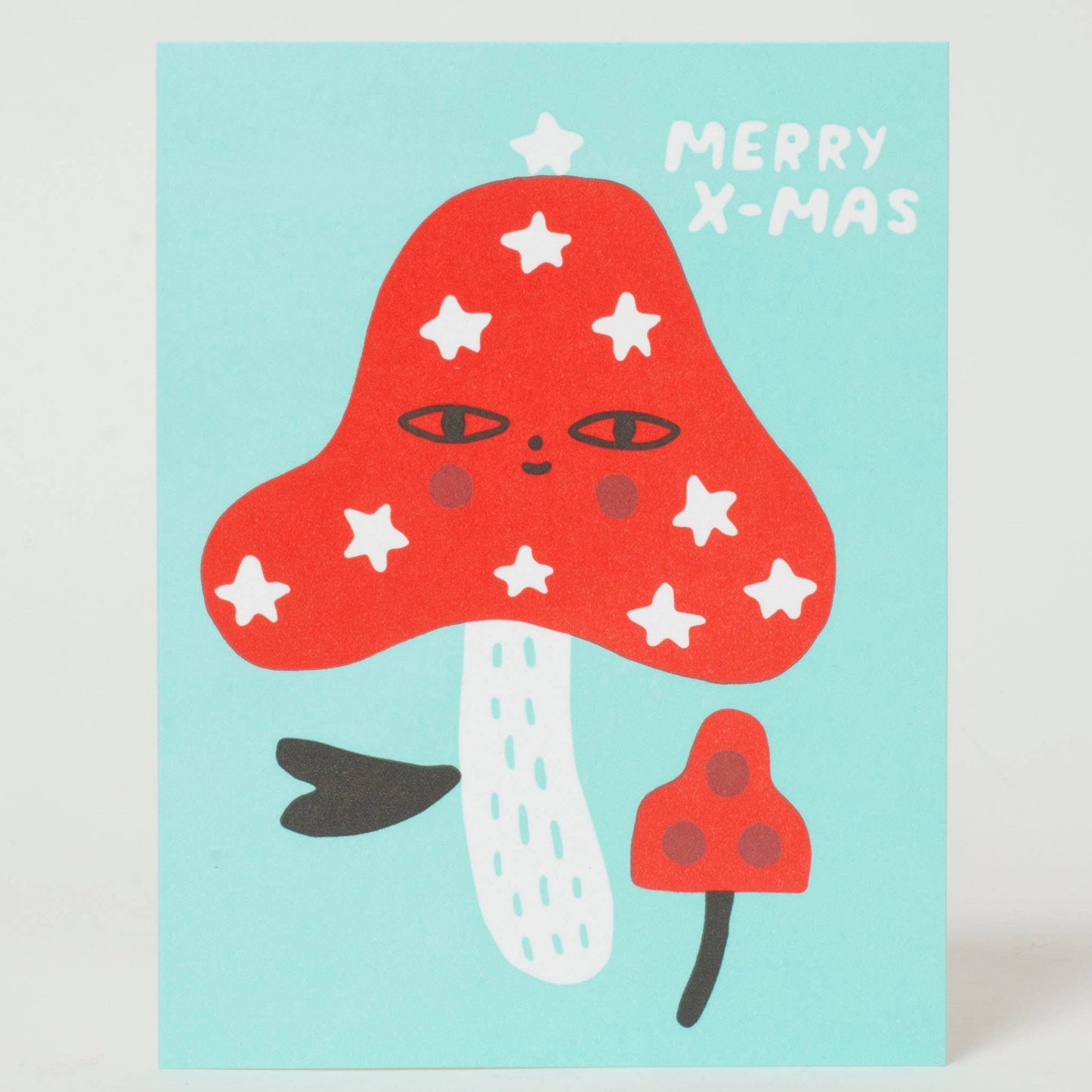 SUZY ULTMAN -- Merry Christmas Mushroom: Paper tab - The Crowd Went Wild