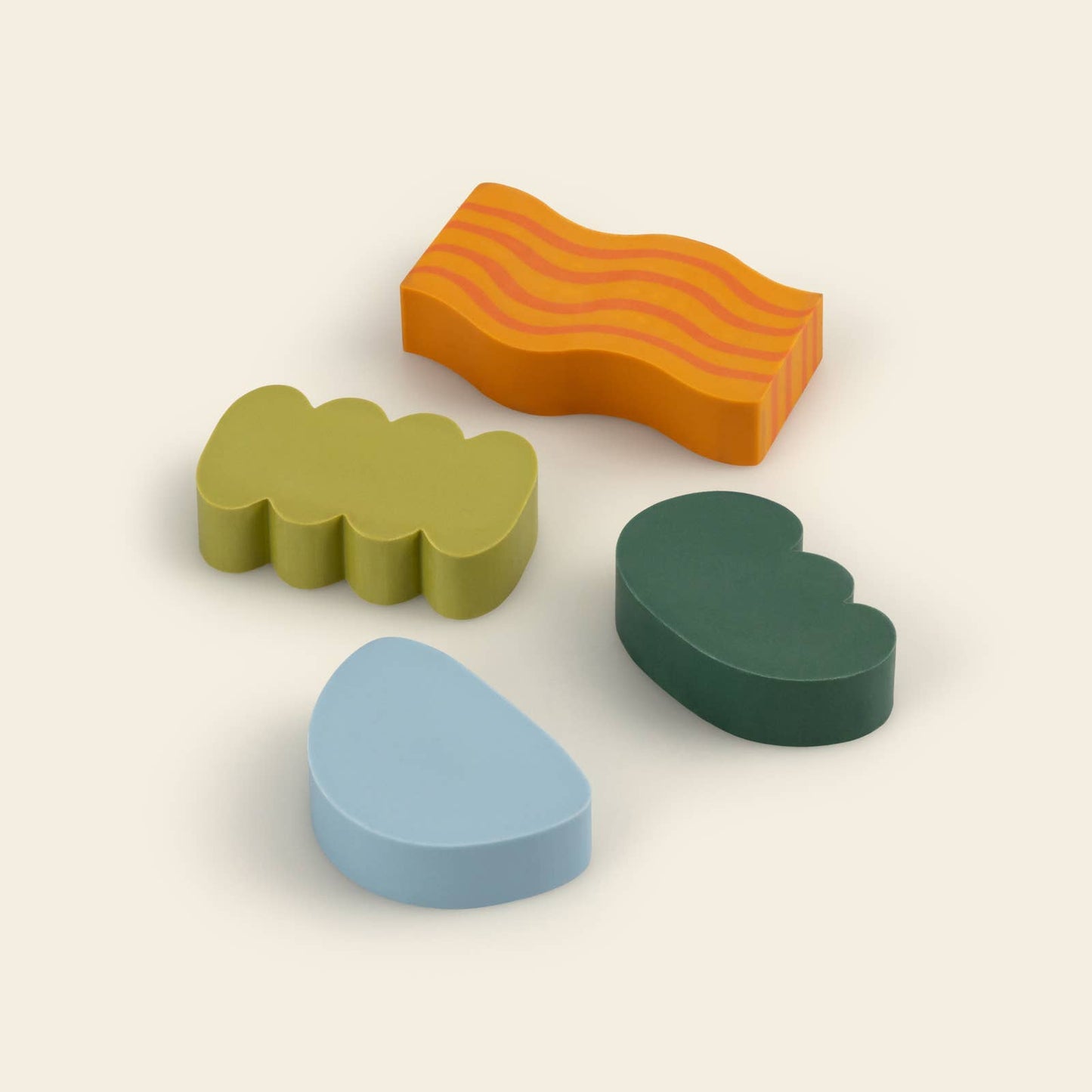 Curious Shape Erasers - The Crowd Went Wild