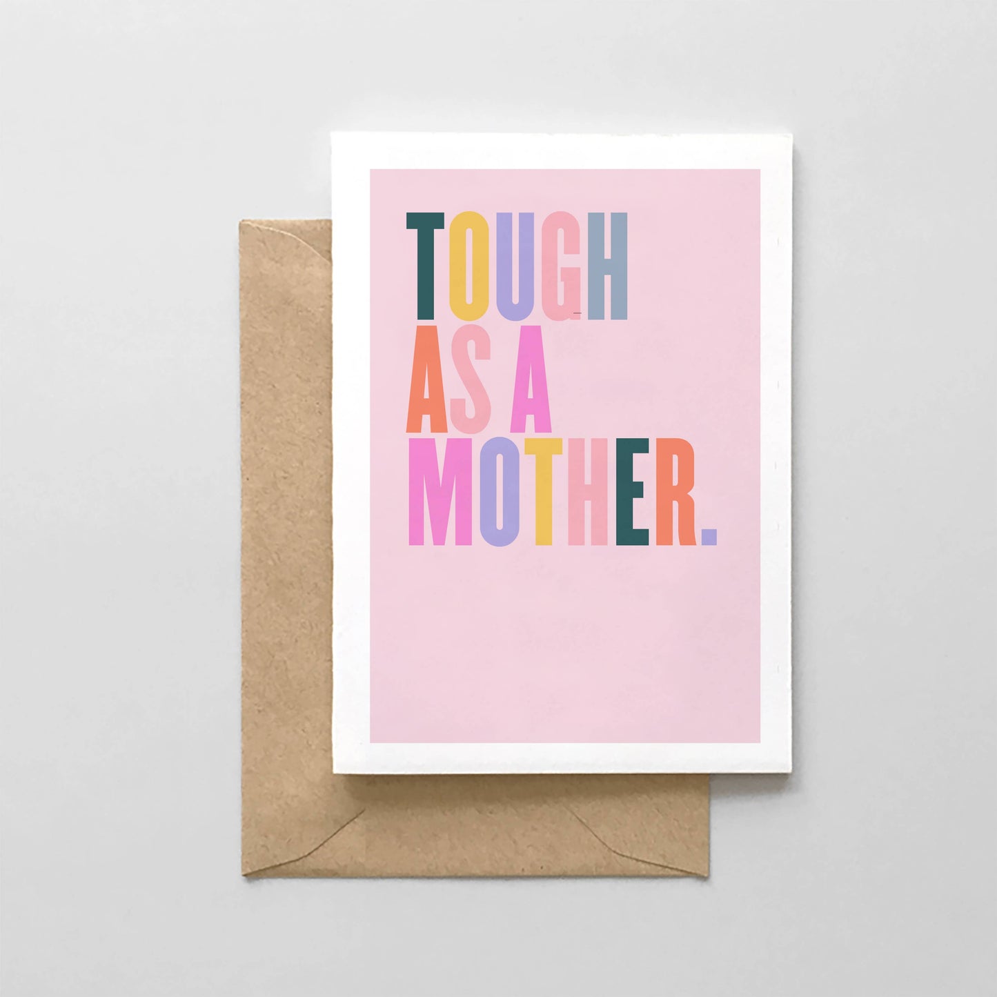 Tough As A Mother Greeting Card - The Crowd Went Wild