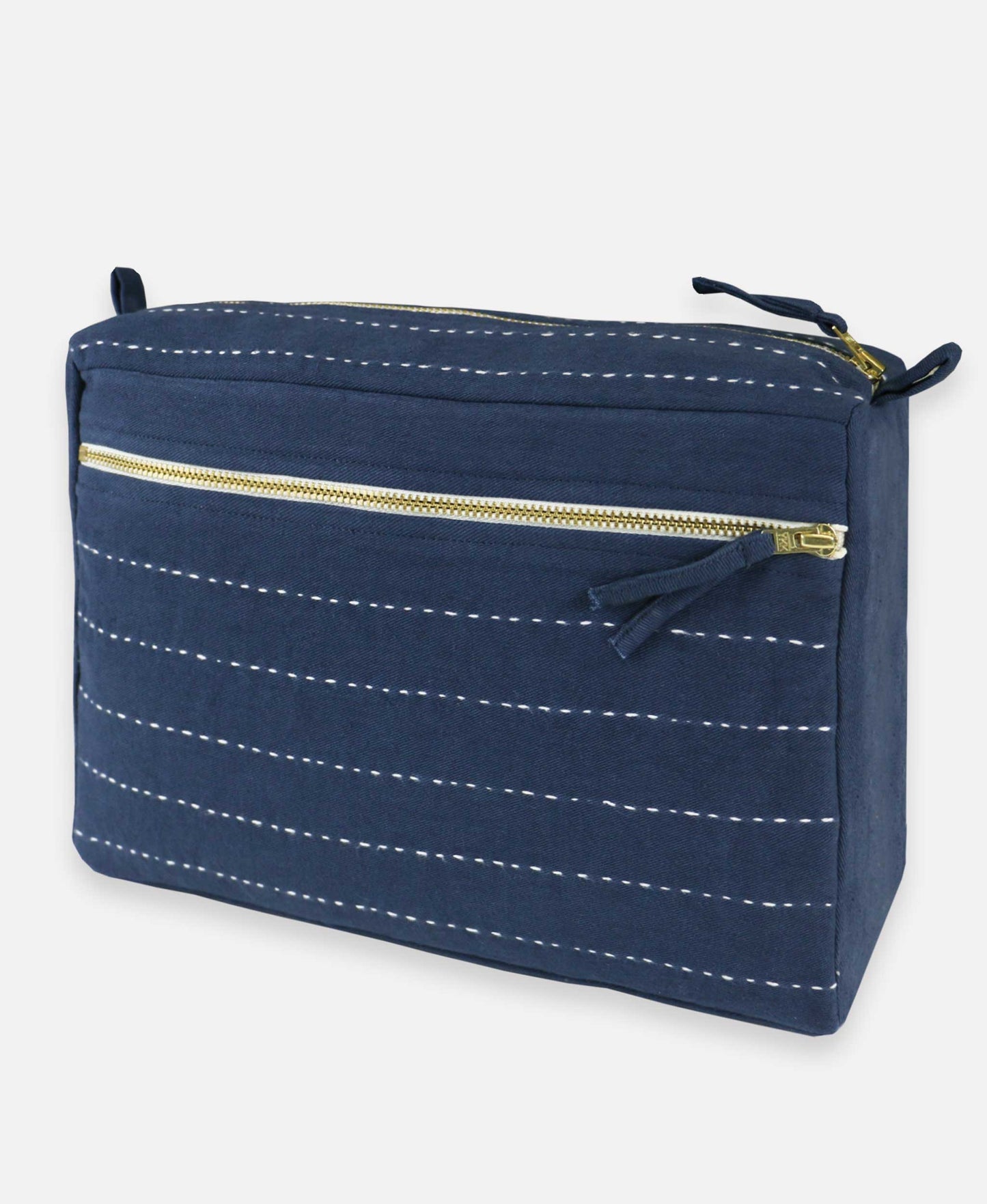 Large Pin-Stitch Toiletry Bag - The Crowd Went Wild
