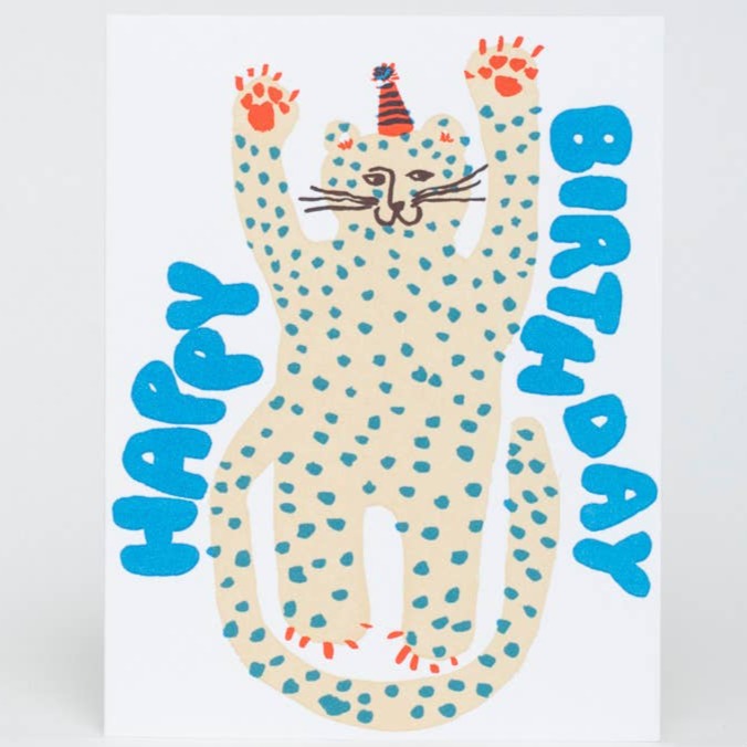 EGG PRESS -- Party Cheetah Birthday - The Crowd Went Wild