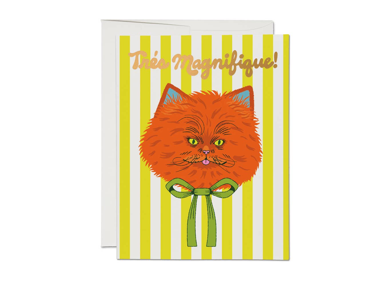 Très Magnifique friendship greeting card - The Crowd Went Wild