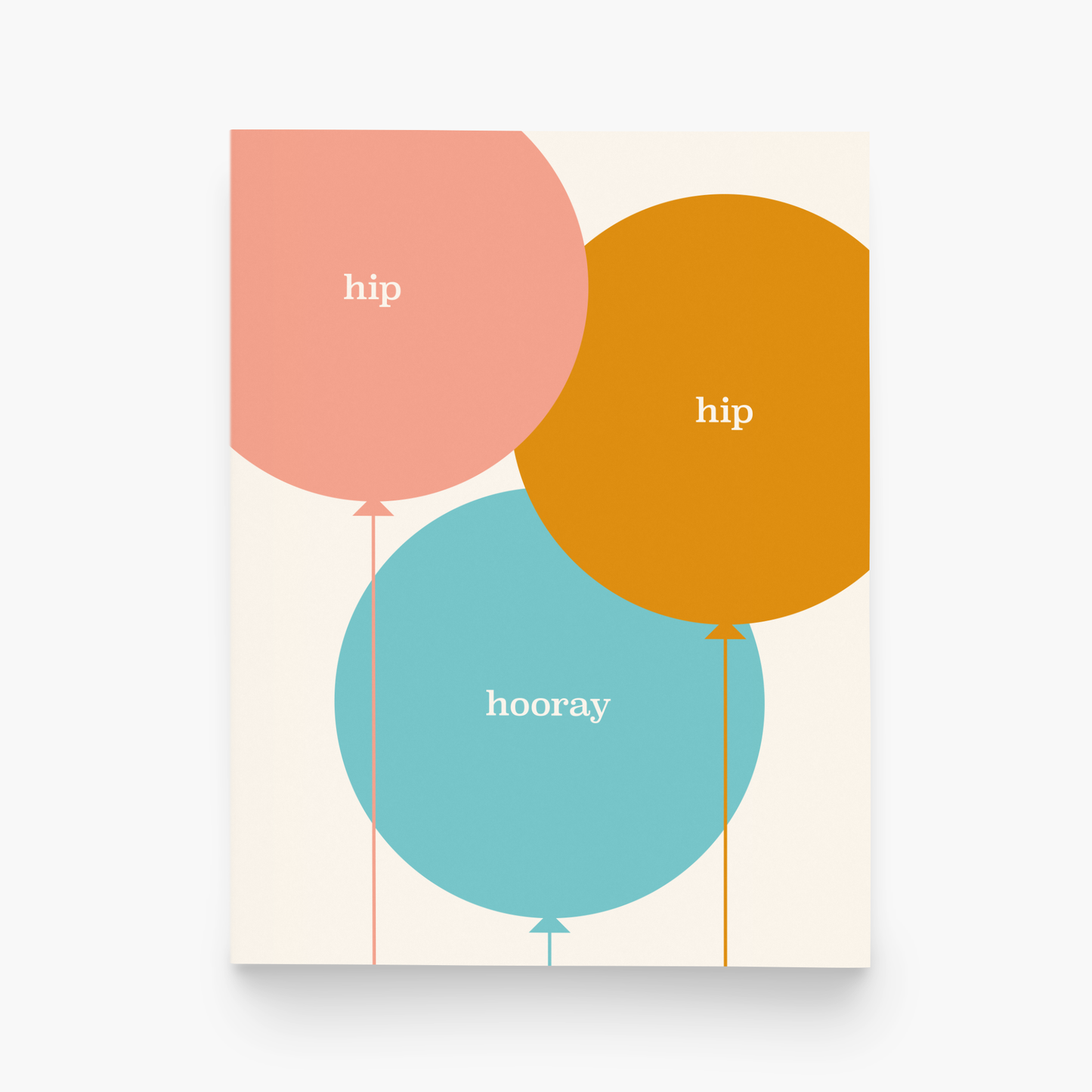 Hip Hip Hooray Greeting Card - The Crowd Went Wild