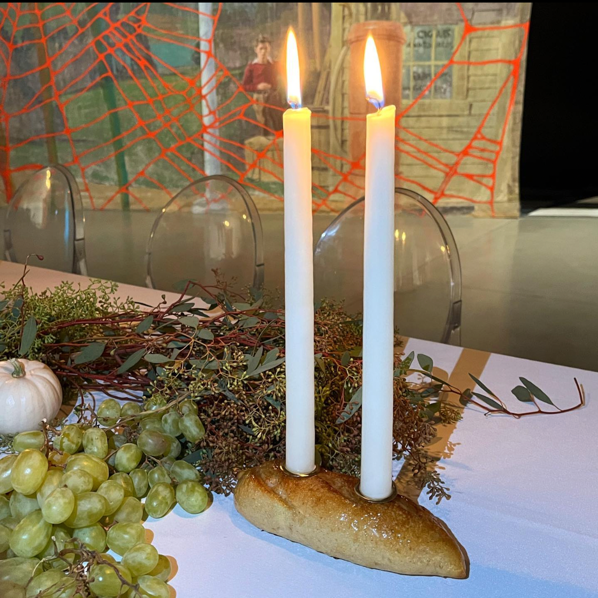 Baby Baguette Candle Holder - The Crowd Went Wild