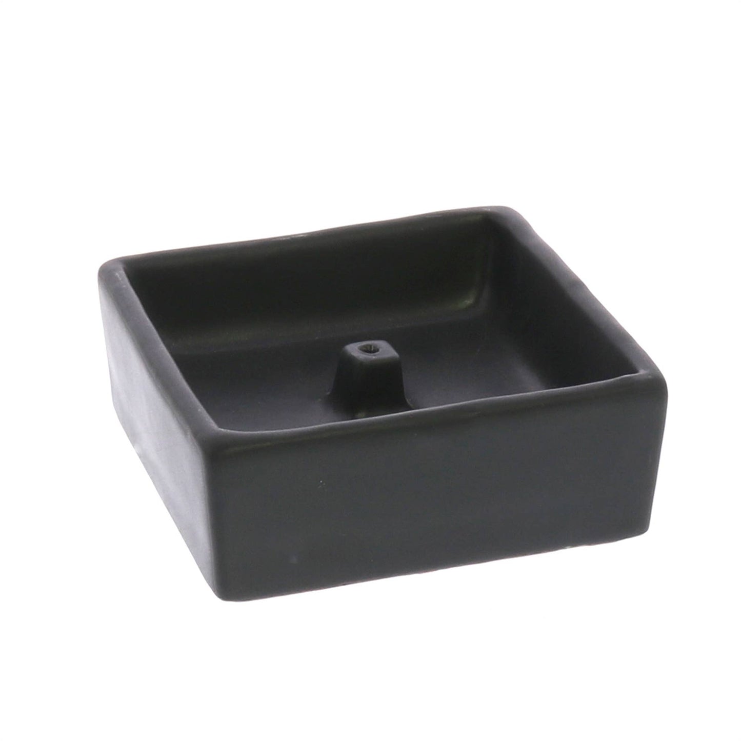 Luna Incense Holder - Square - Matte Black - The Crowd Went Wild