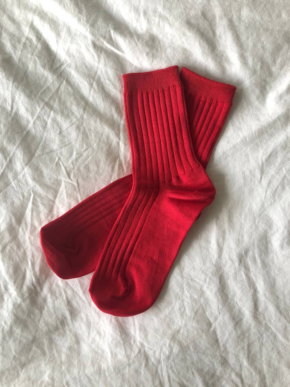 Her Socks - Mercerized Combed Cotton Rib - The Crowd Went Wild