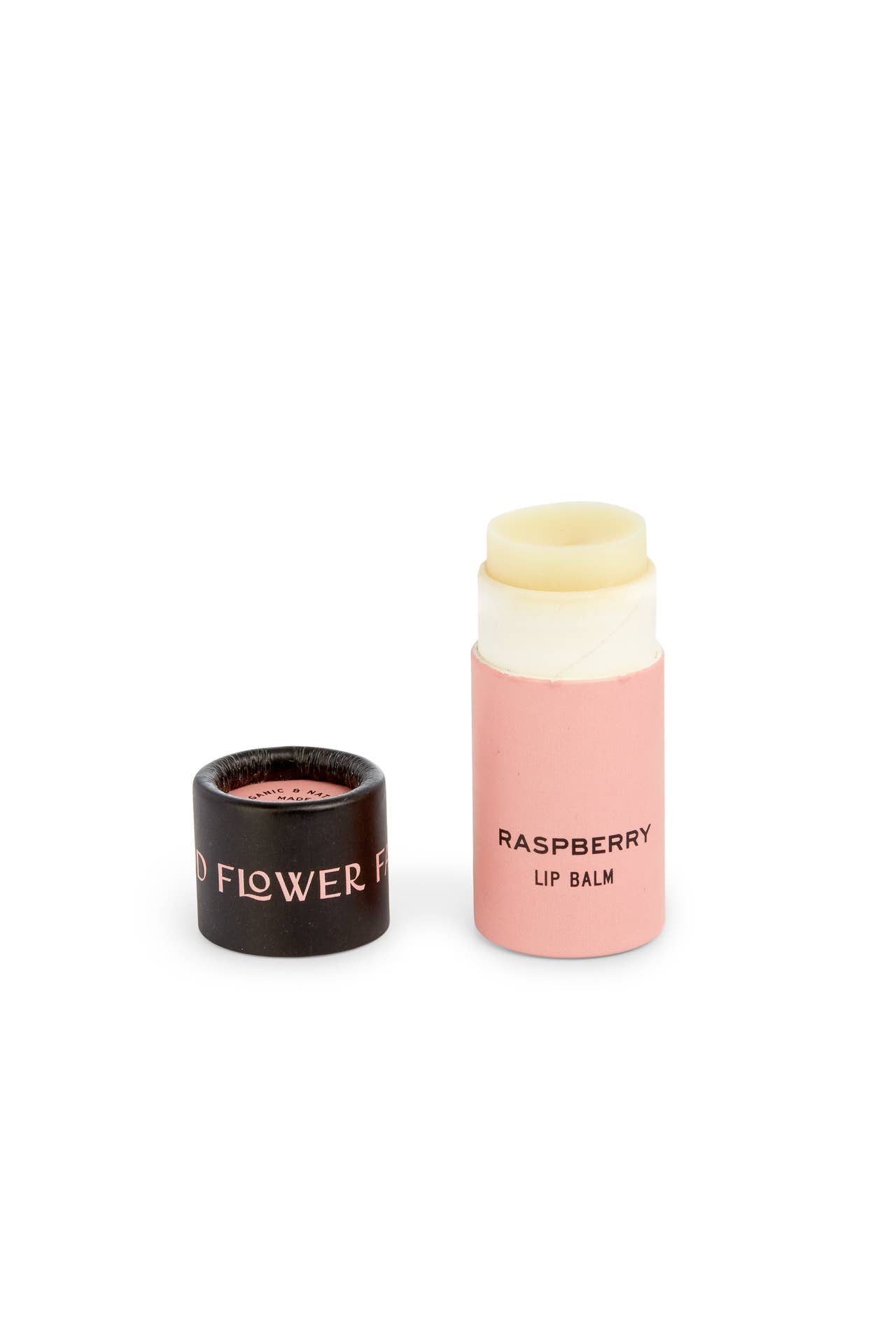Raspberry Lip Balm / 0.3 oz Biodegradable Tube - The Crowd Went Wild