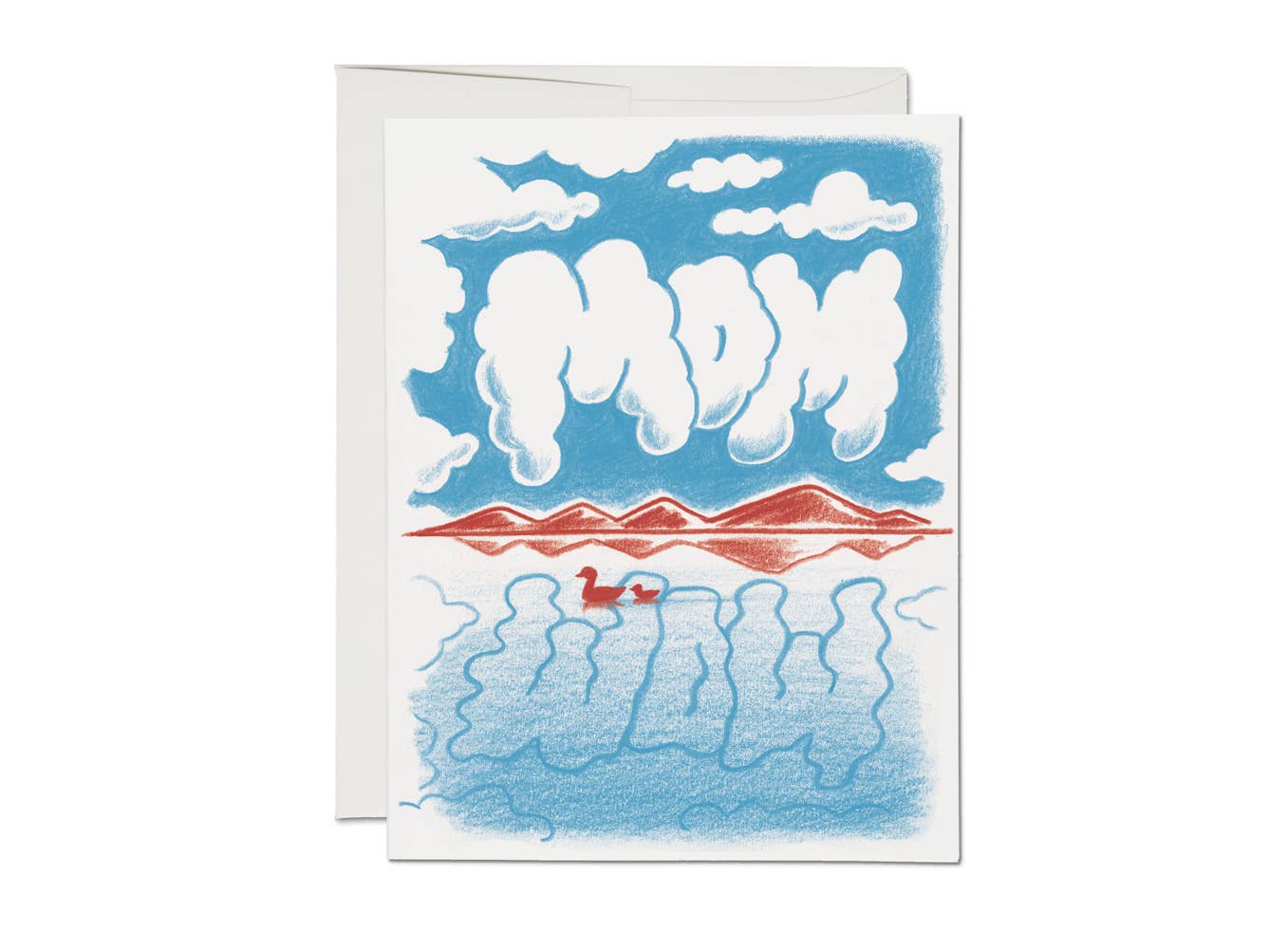 Wow Mom Mother's Day greeting card - The Crowd Went Wild