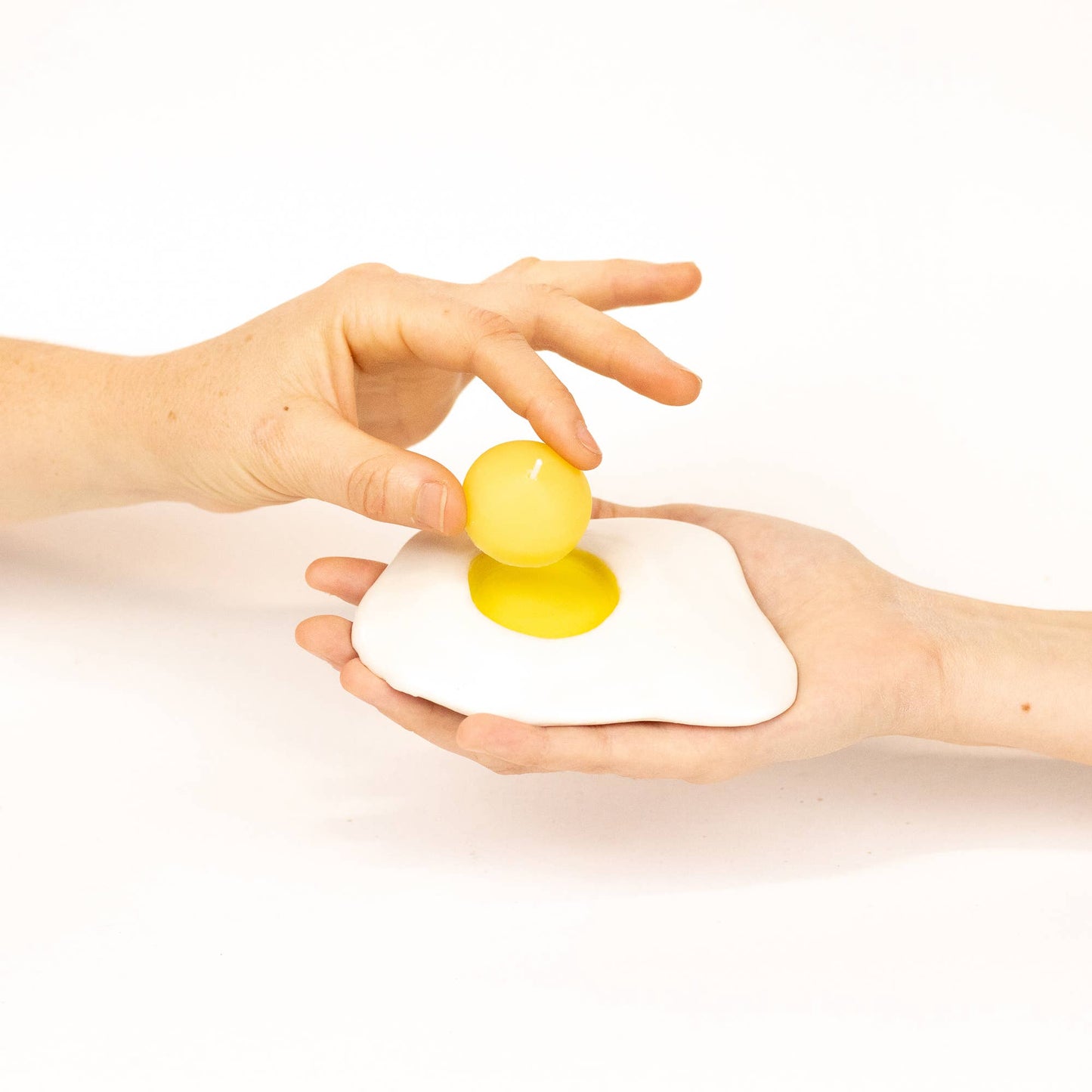 Extra Yolk Candle for Ceramic Egg Tea Light Candle Holder - The Crowd Went Wild