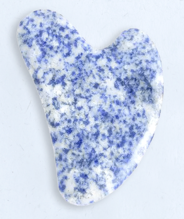 Blue Jasper Gua Sha Tool - The Crowd Went Wild