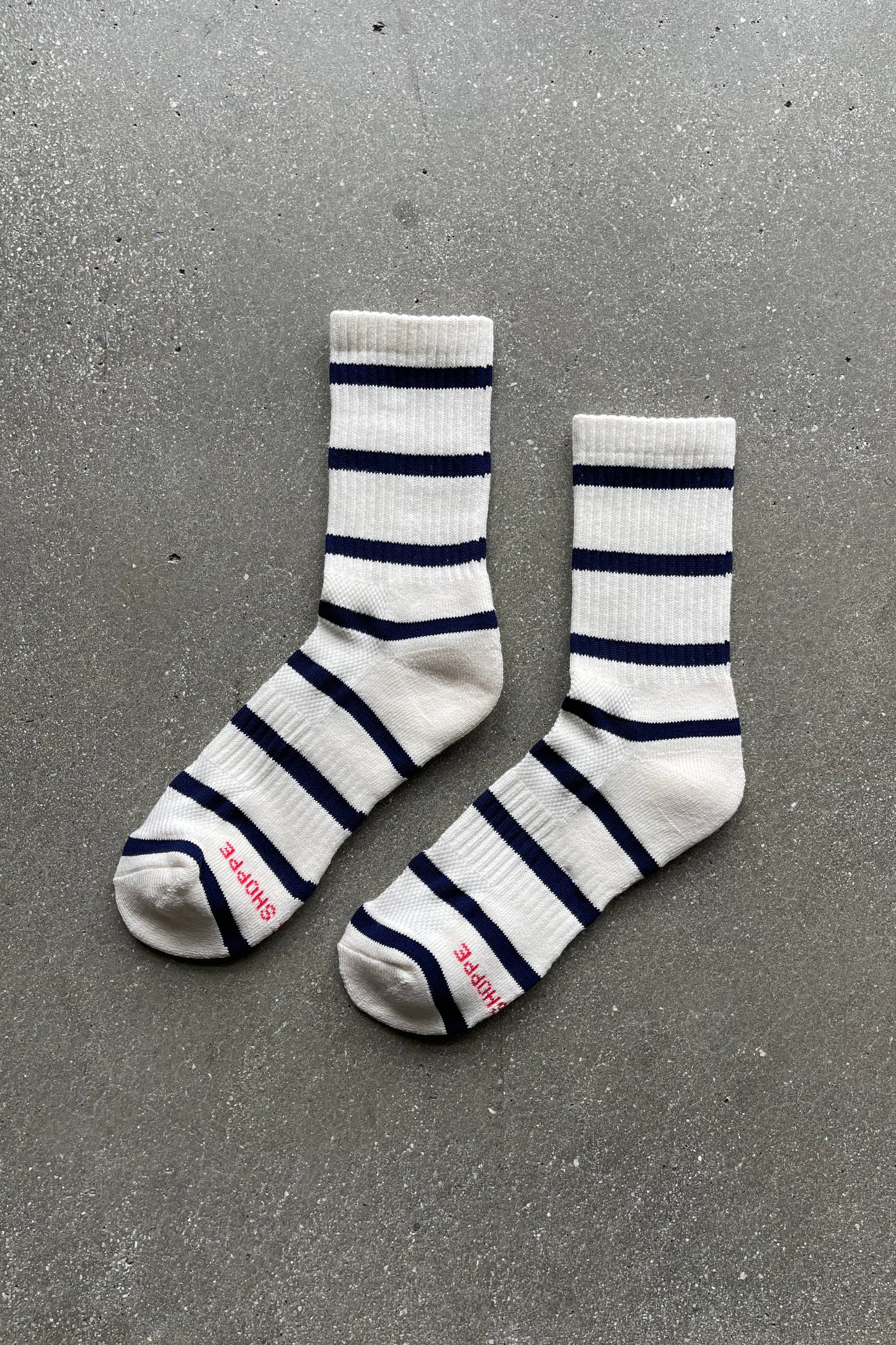 Striped Boyfriend Socks: Sailor Stripe - The Crowd Went Wild
