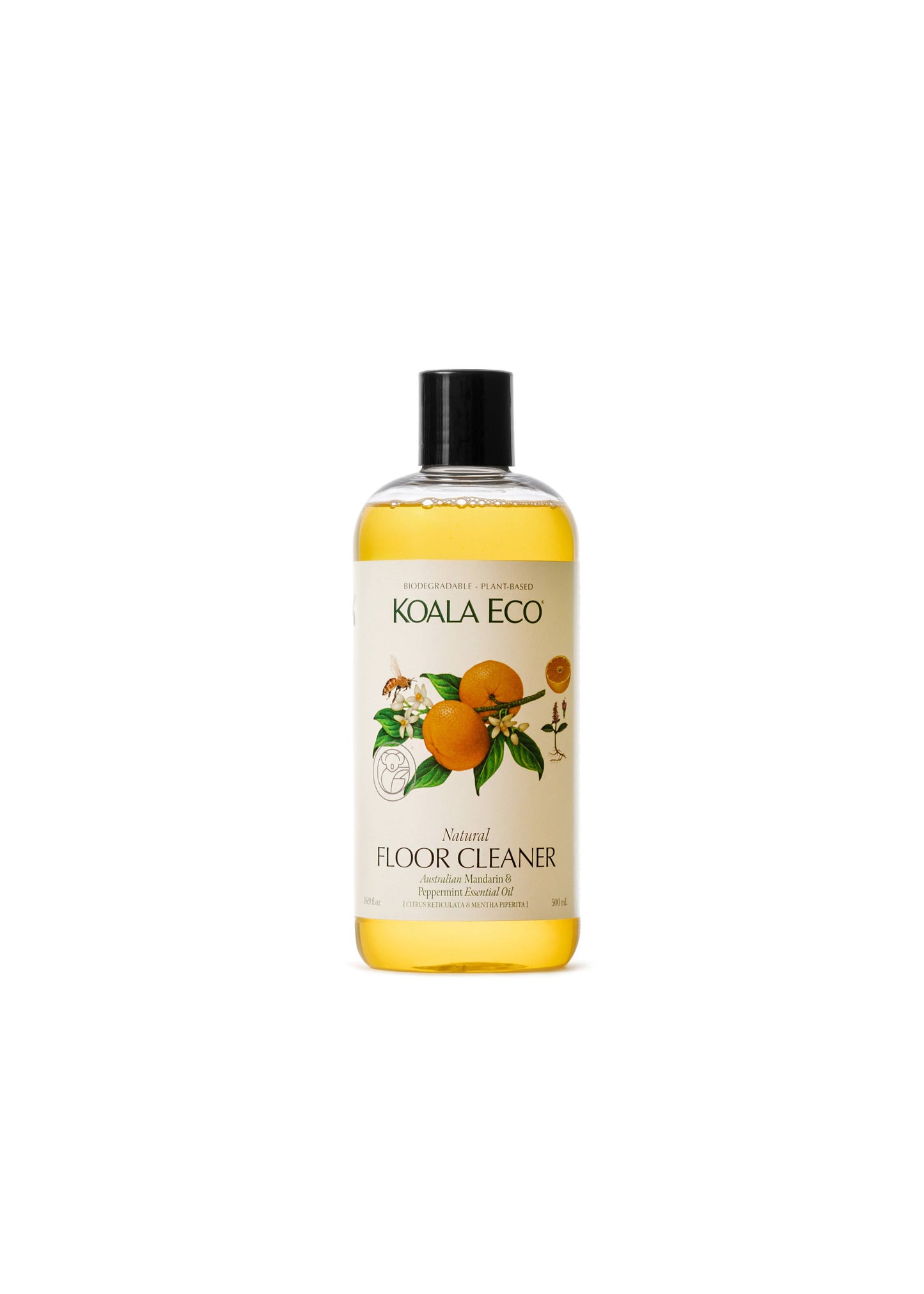 Natural Floor Cleaner Mandarin & Peppermint, 16 oz - The Crowd Went Wild