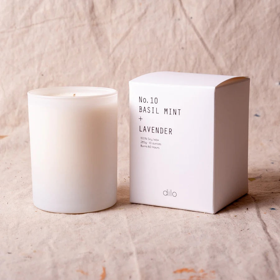 Dilo Candles - Basil Mint + Lavender - The Crowd Went Wild
