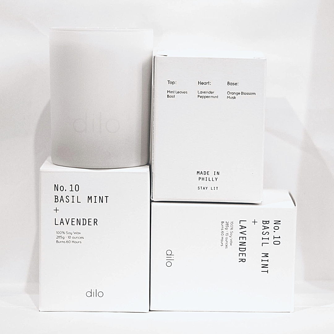 Dilo Candles - Basil Mint + Lavender - The Crowd Went Wild