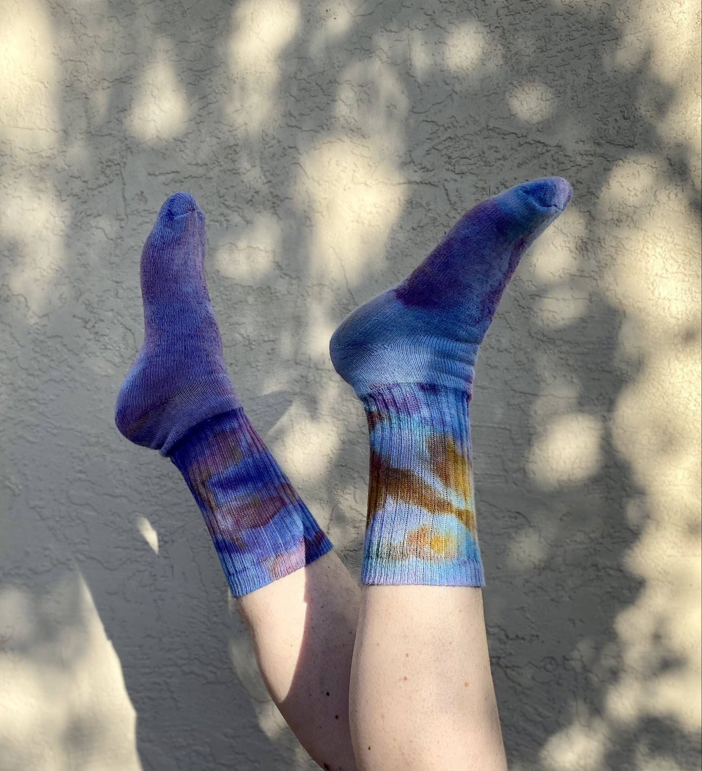 Organic Cotton Socks in Amethyst - The Crowd Went Wild