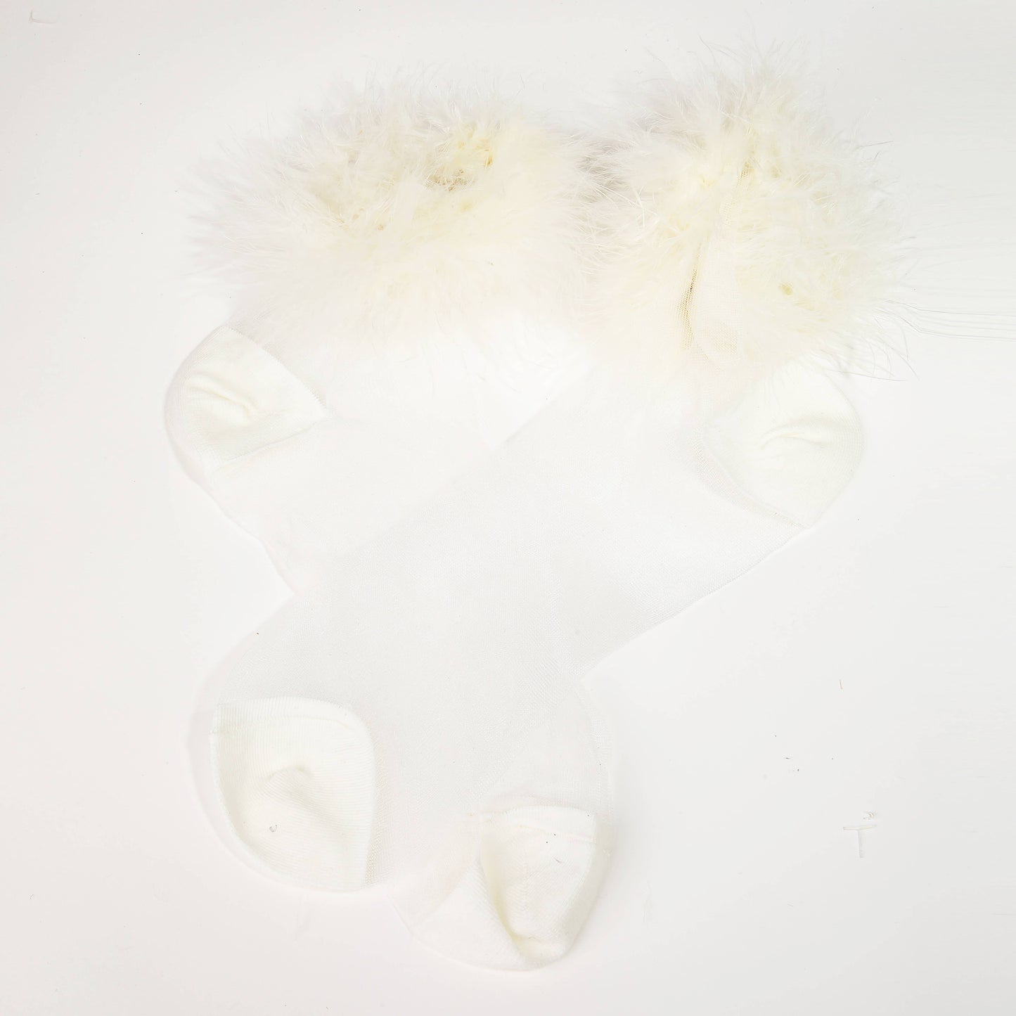Sheer Pom Fashion Socks - The Crowd Went Wild