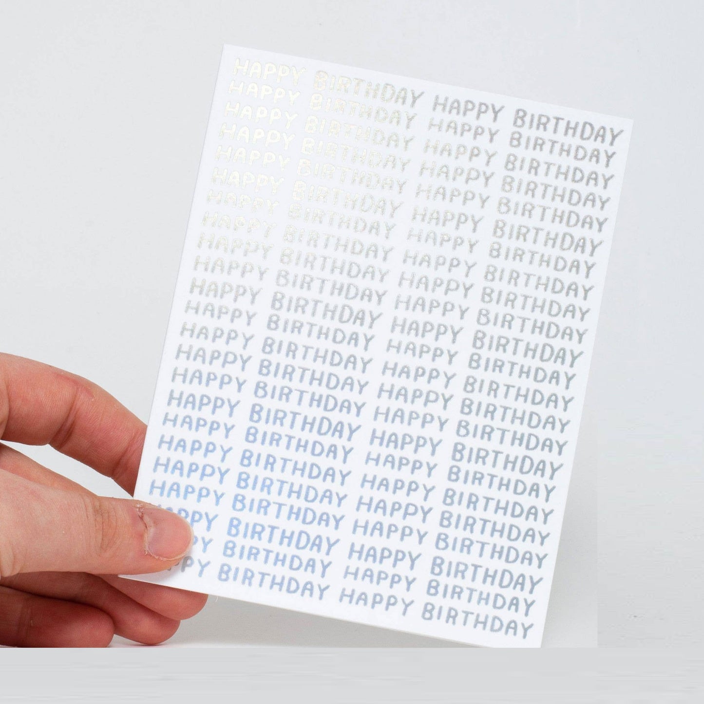 HBD Pattern Card - The Crowd Went Wild