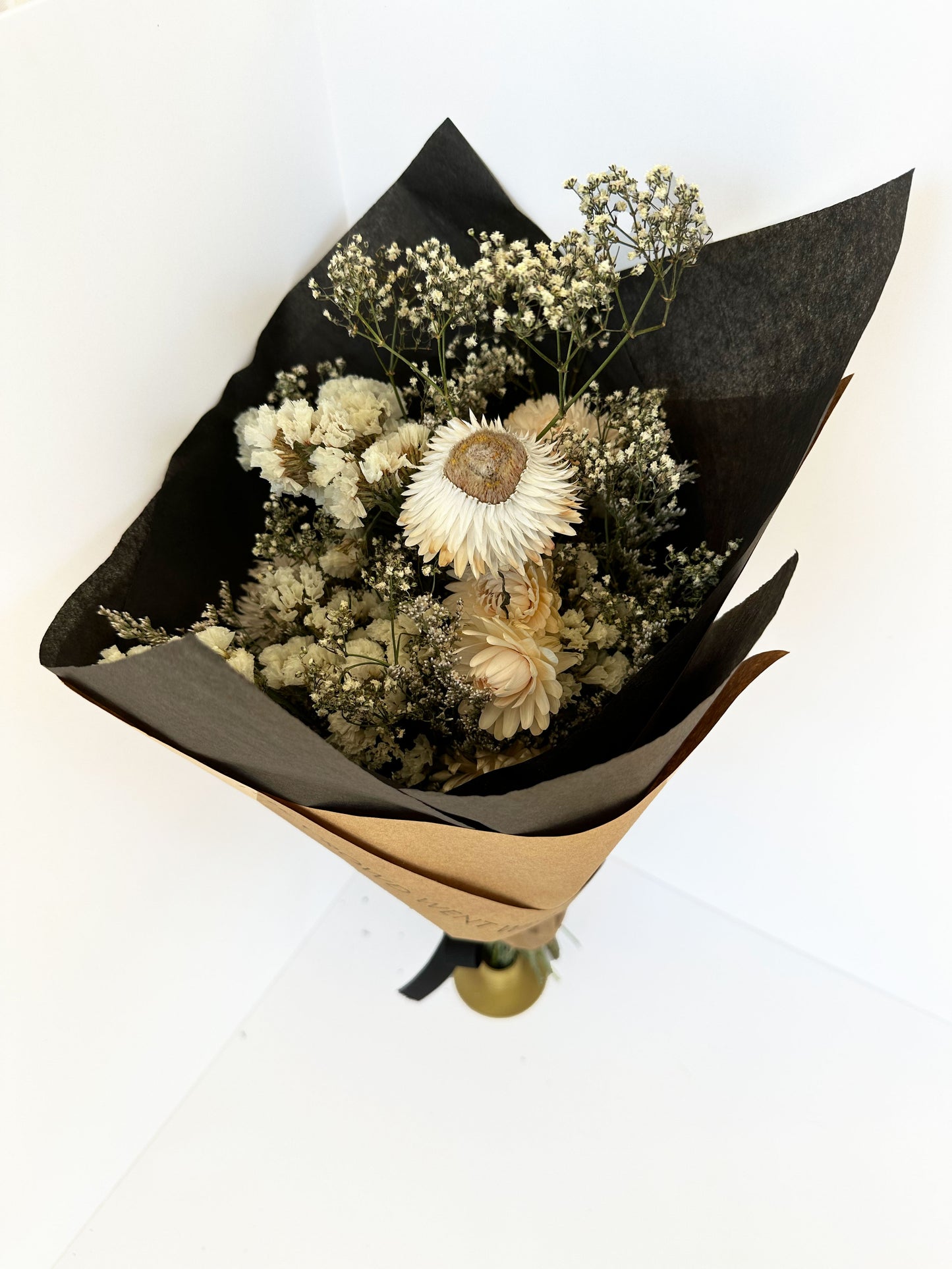 Dried Flower Bunch - White Mix - The Crowd Went Wild
