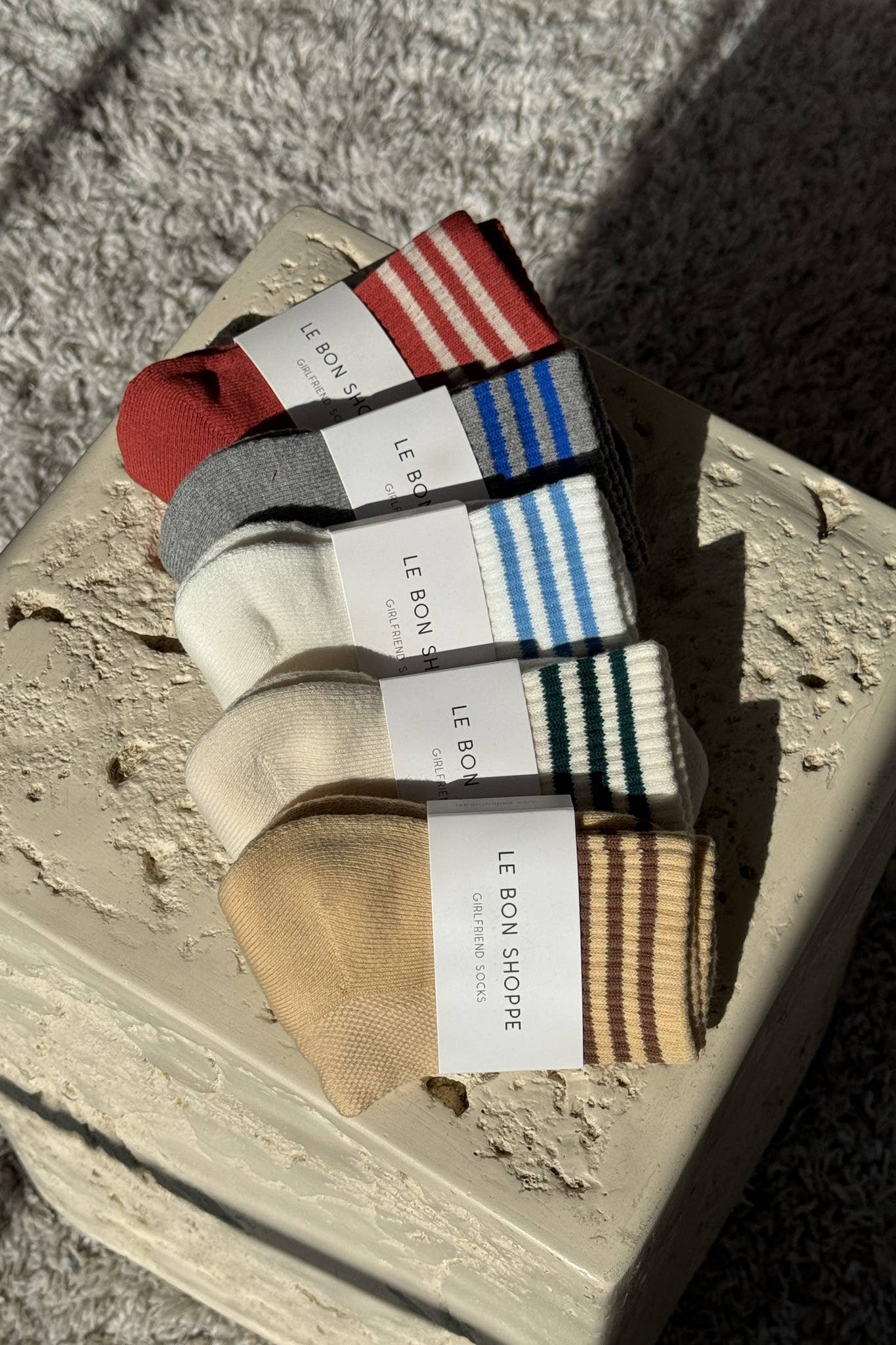 Girlfriend Socks: Scarlet