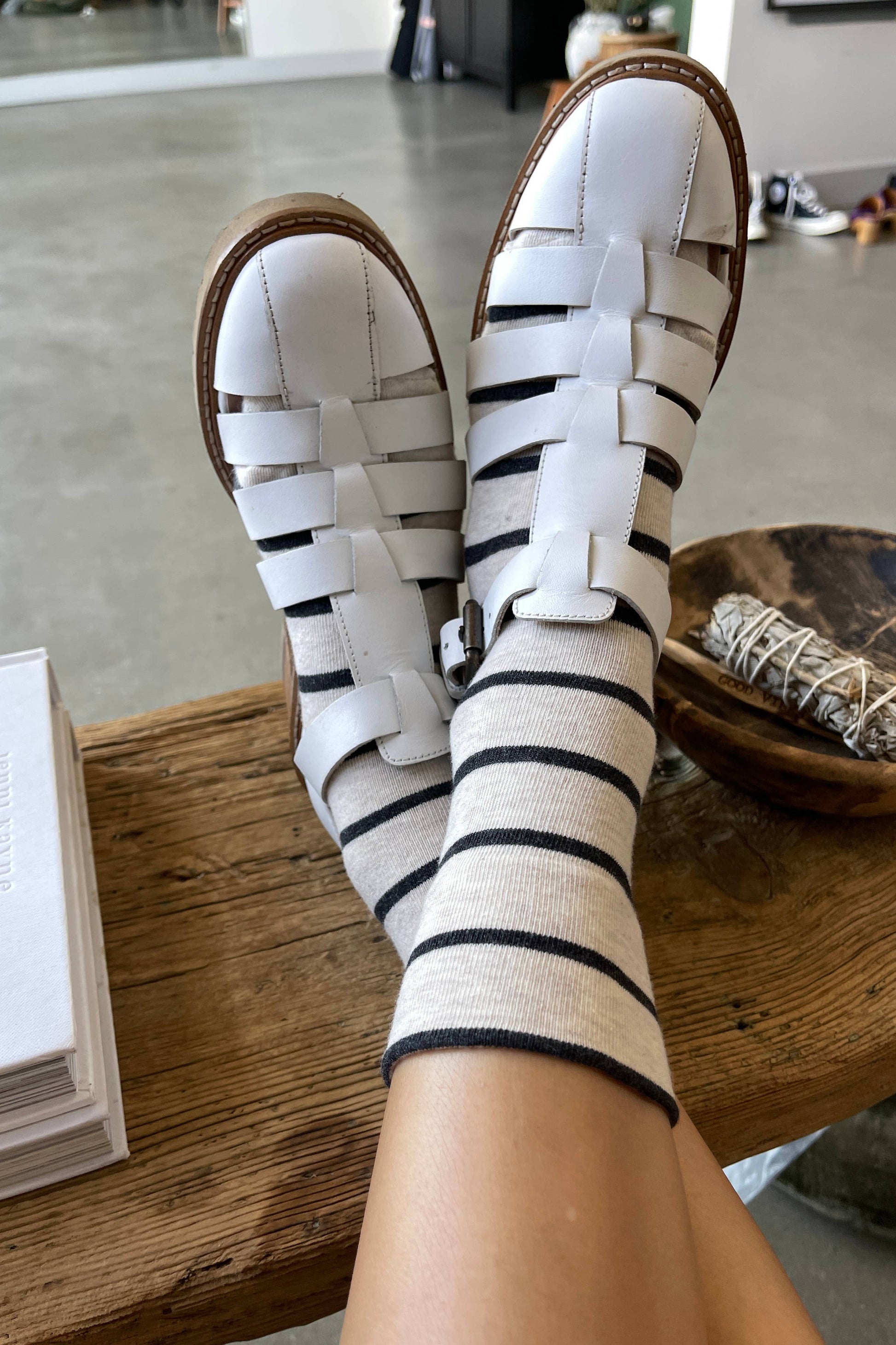 Wally Socks: Candy Cane - The Crowd Went Wild